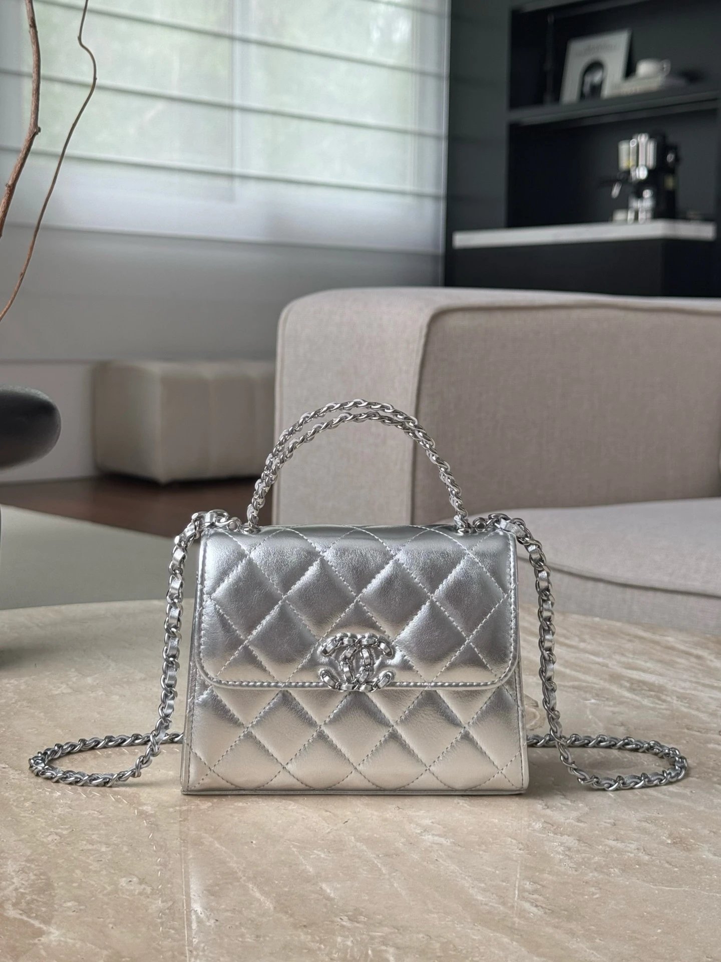 CHANEL Kelly Handle bag - image 2