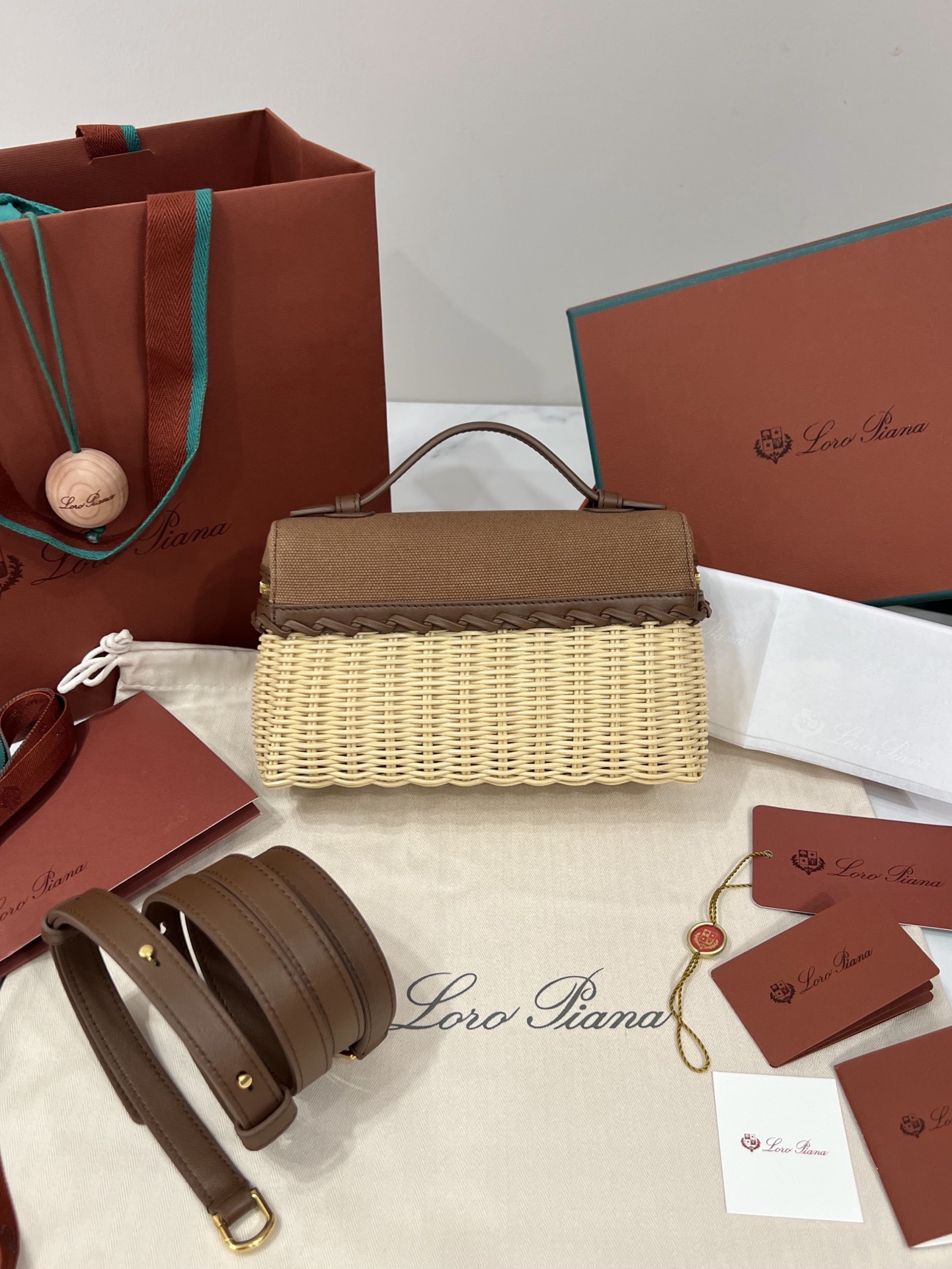 LP Extra Pocket L19 wicker Cotton - image 3