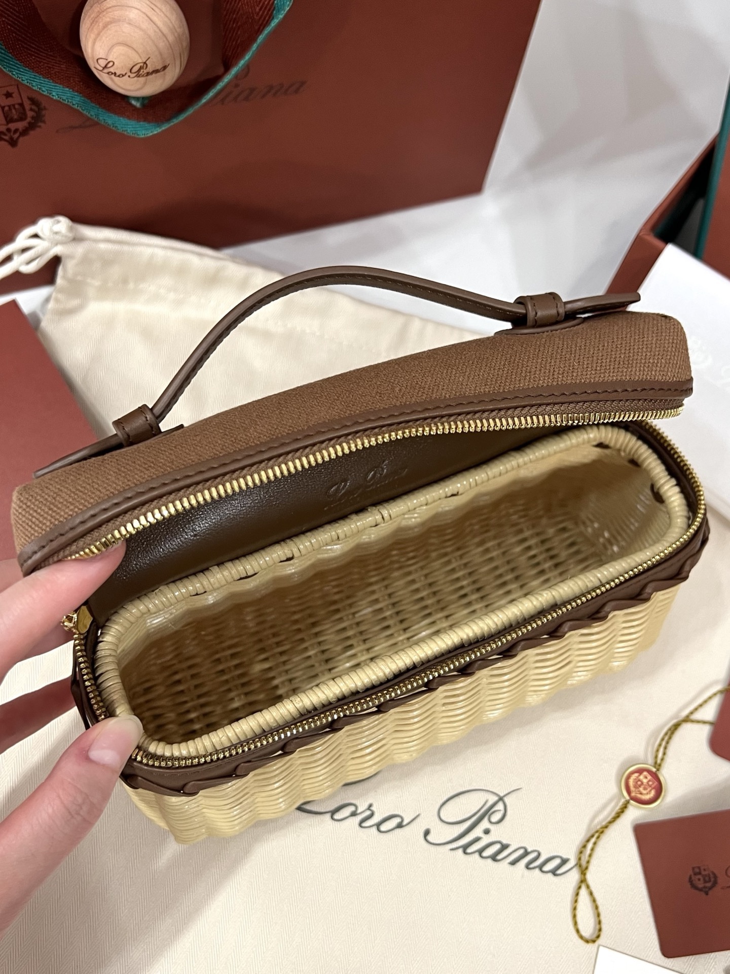 LP Extra Pocket L19 wicker Cotton - image 7