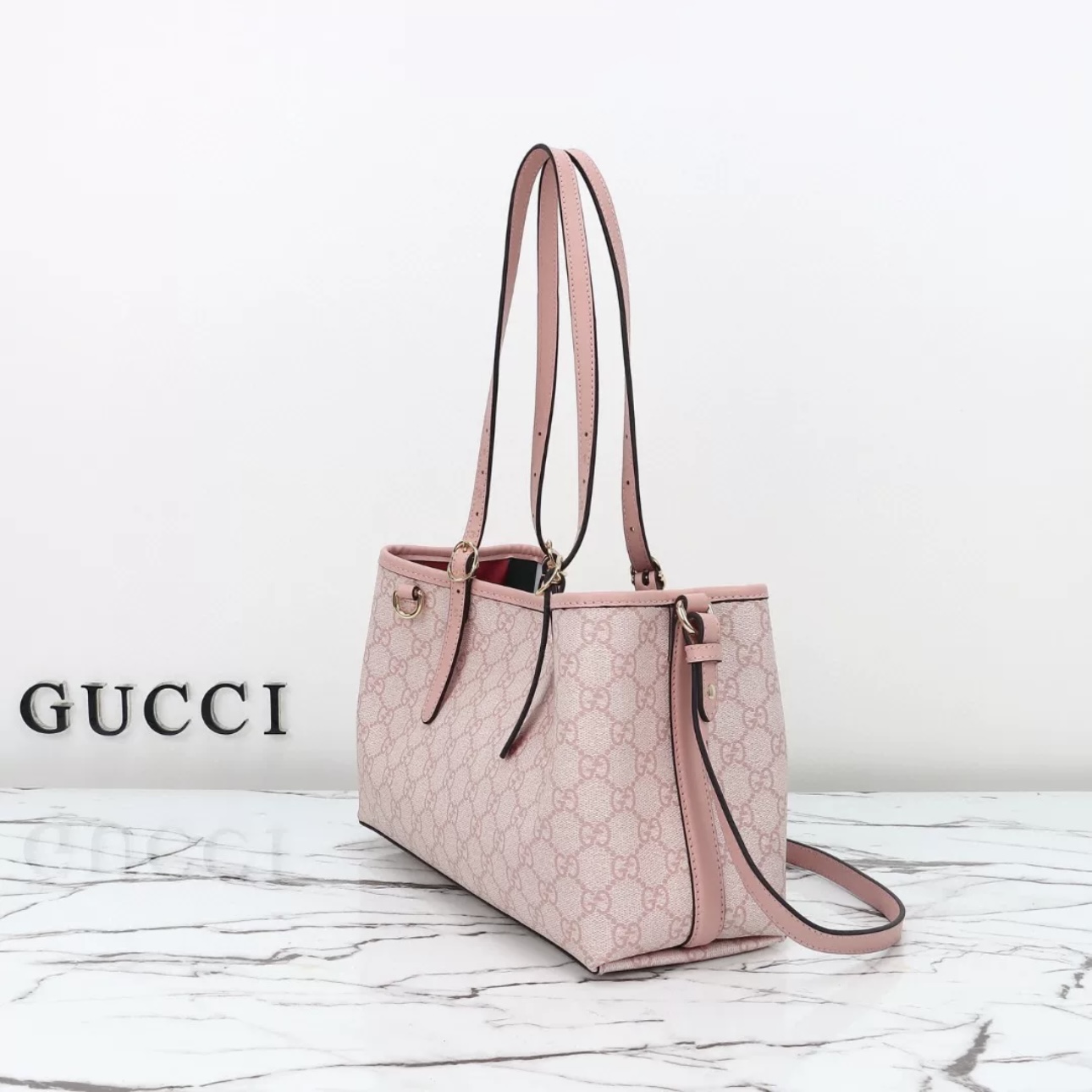 GUCCI Emblem Small Tote Bag - image 3