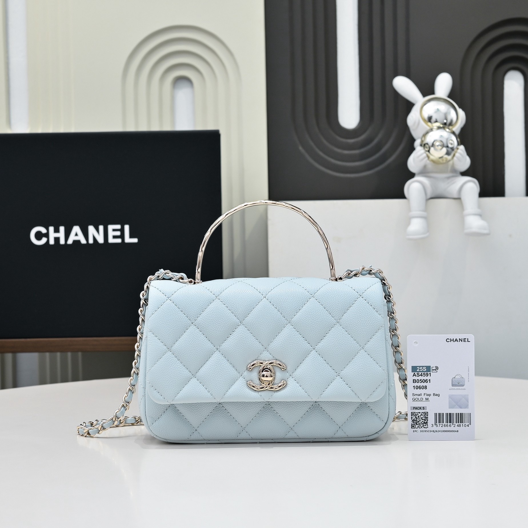 CHANEL 25S Cococrush handle handbag - image 2