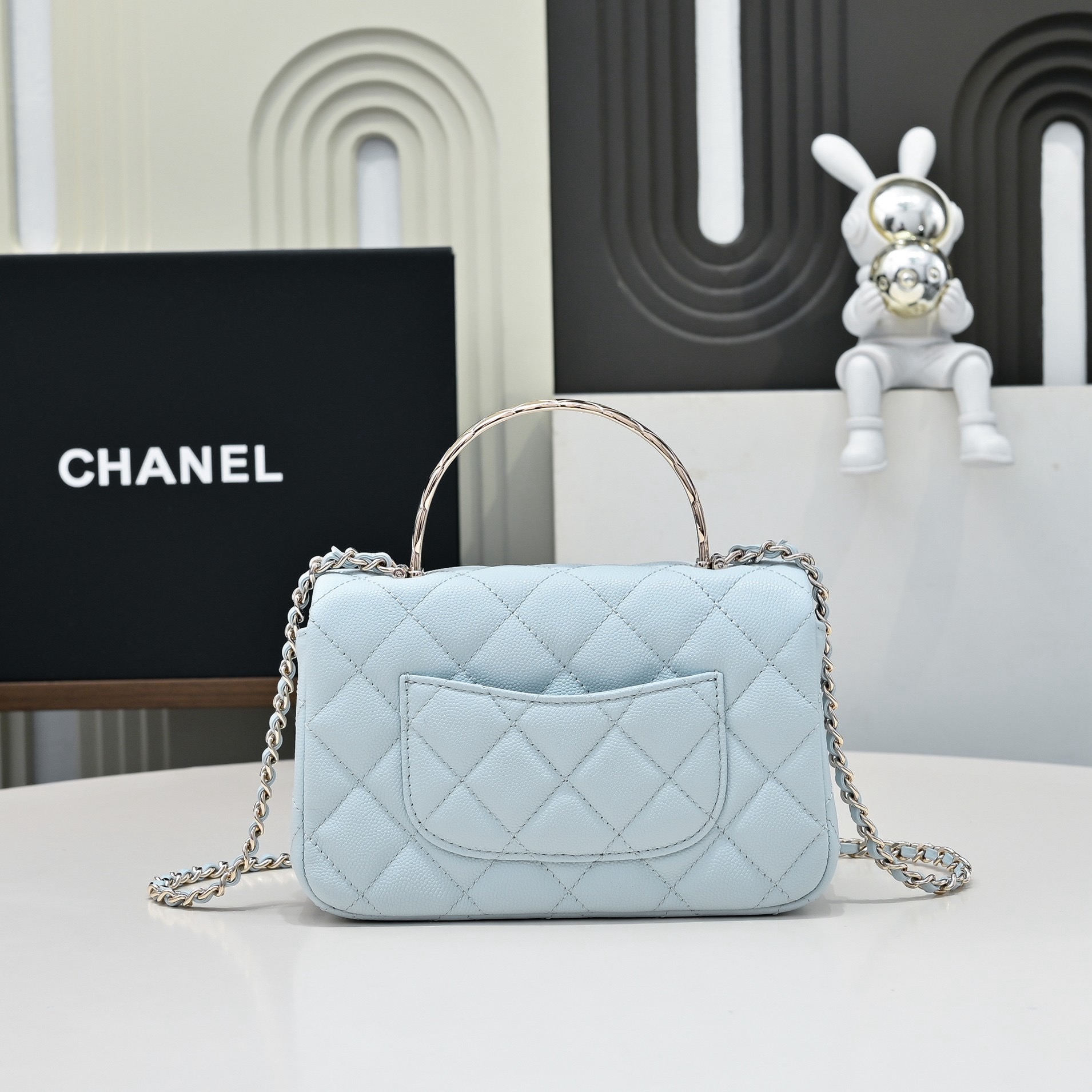 CHANEL 25S Cococrush handle handbag - image 4