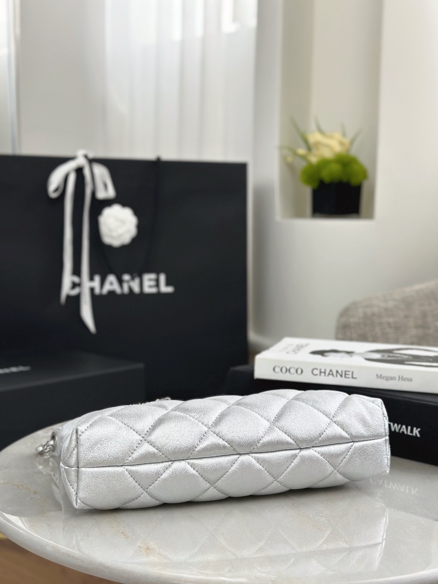 CHANEL Chain belt Hobo Handbag - image 5