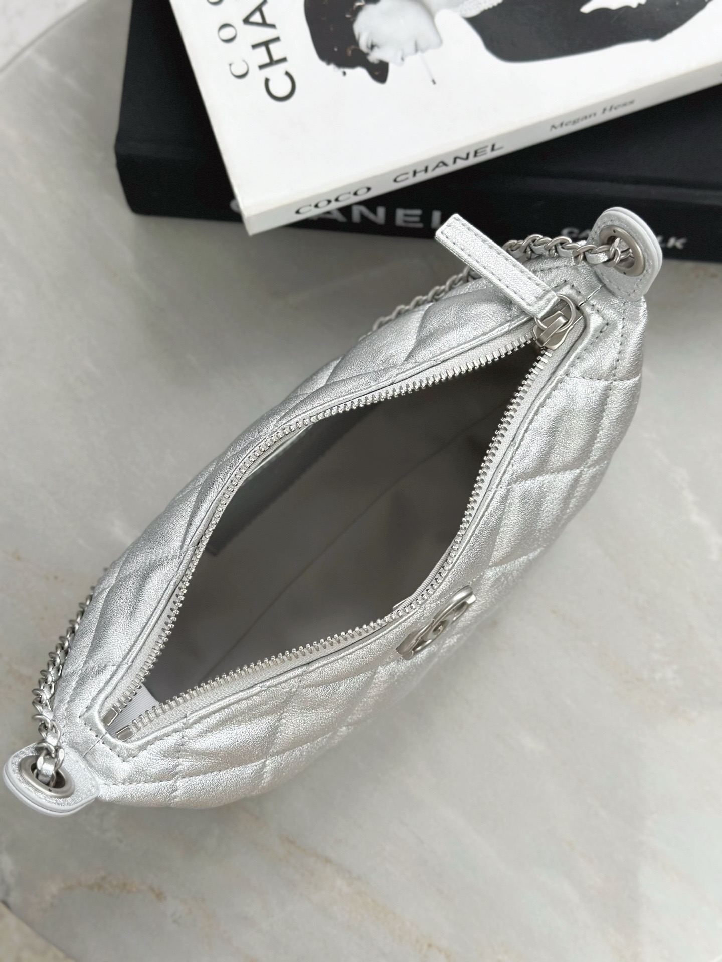 CHANEL Chain belt Hobo Handbag - image 6