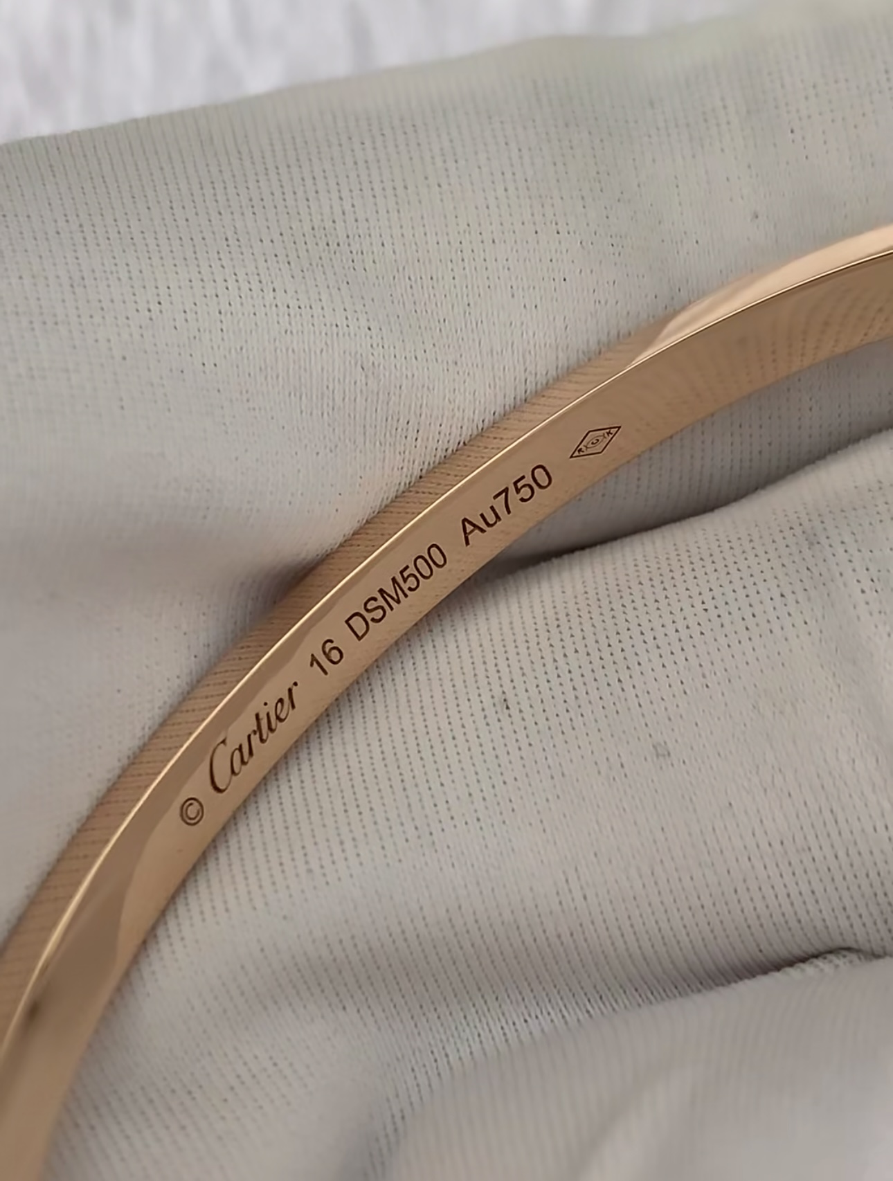 Cartier Love Bracelet Narrow version Full Paved - image 4