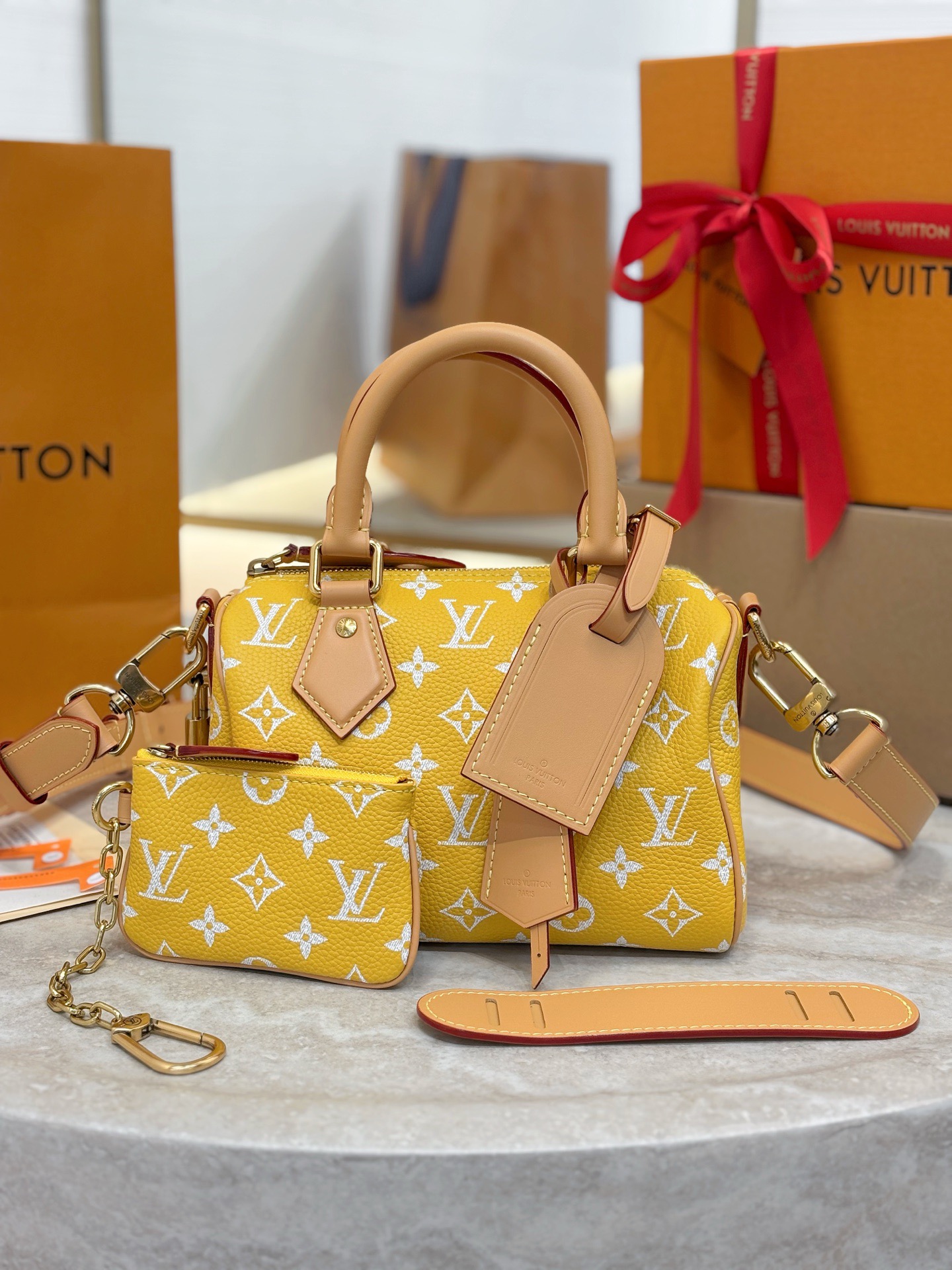 LV Speedy P9 Bandoulière 20 M28186 - image 2