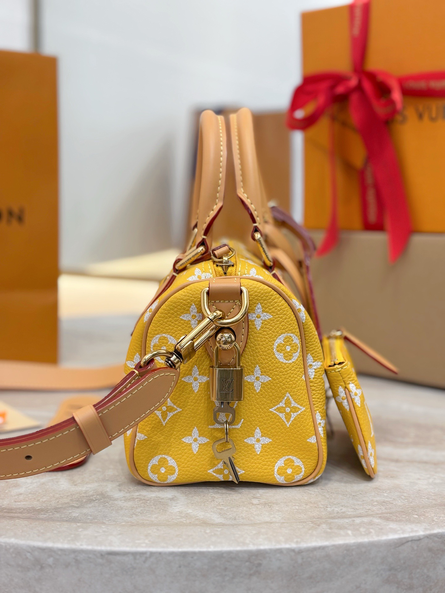 LV Speedy P9 Bandoulière 20 M28186 - image 4