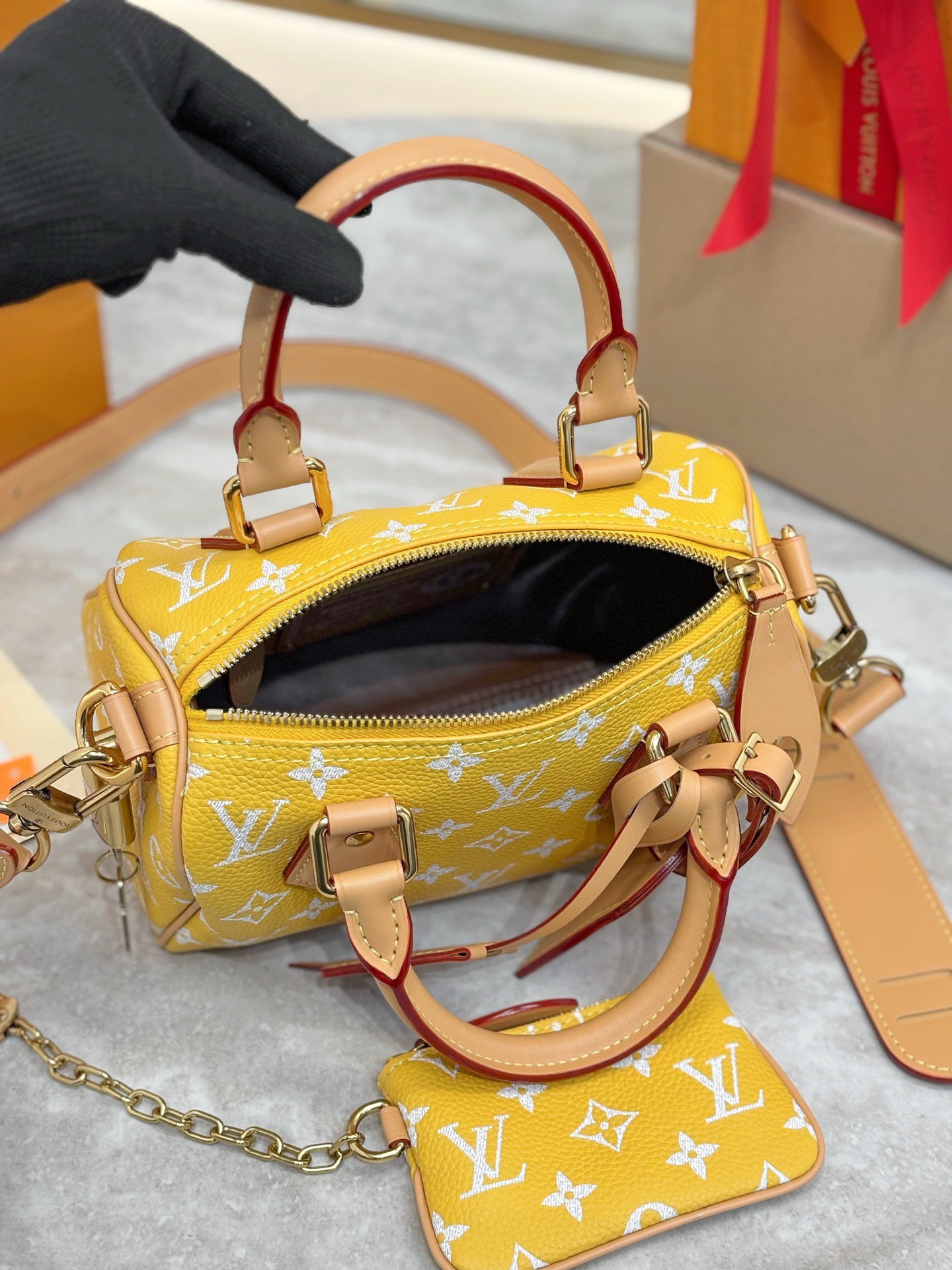 LV Speedy P9 Bandoulière 20 M28186 - image 6