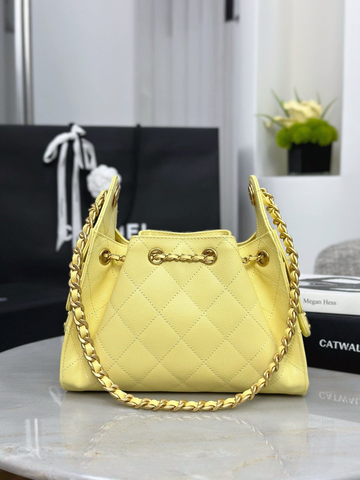CHANEL 25 mini handbag Grained calfskin - image 3