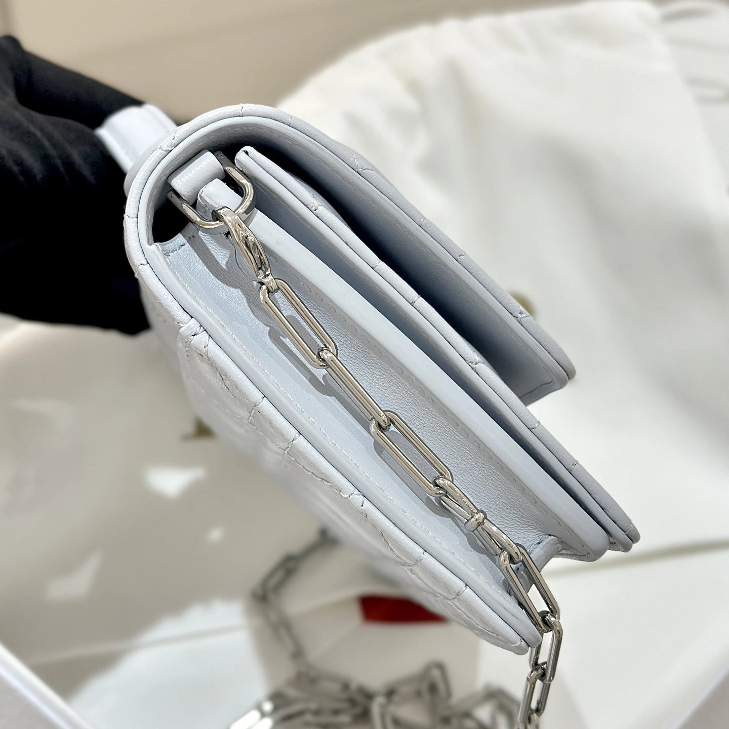 Mini My Dior Bag Ice Blue Cannage Lambskin - image 4