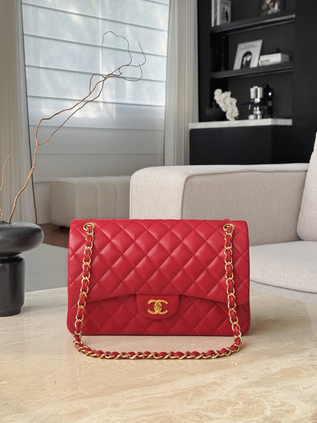 CHANEL Classic Flap Jumbo 30cm Caviar Leather - image 2