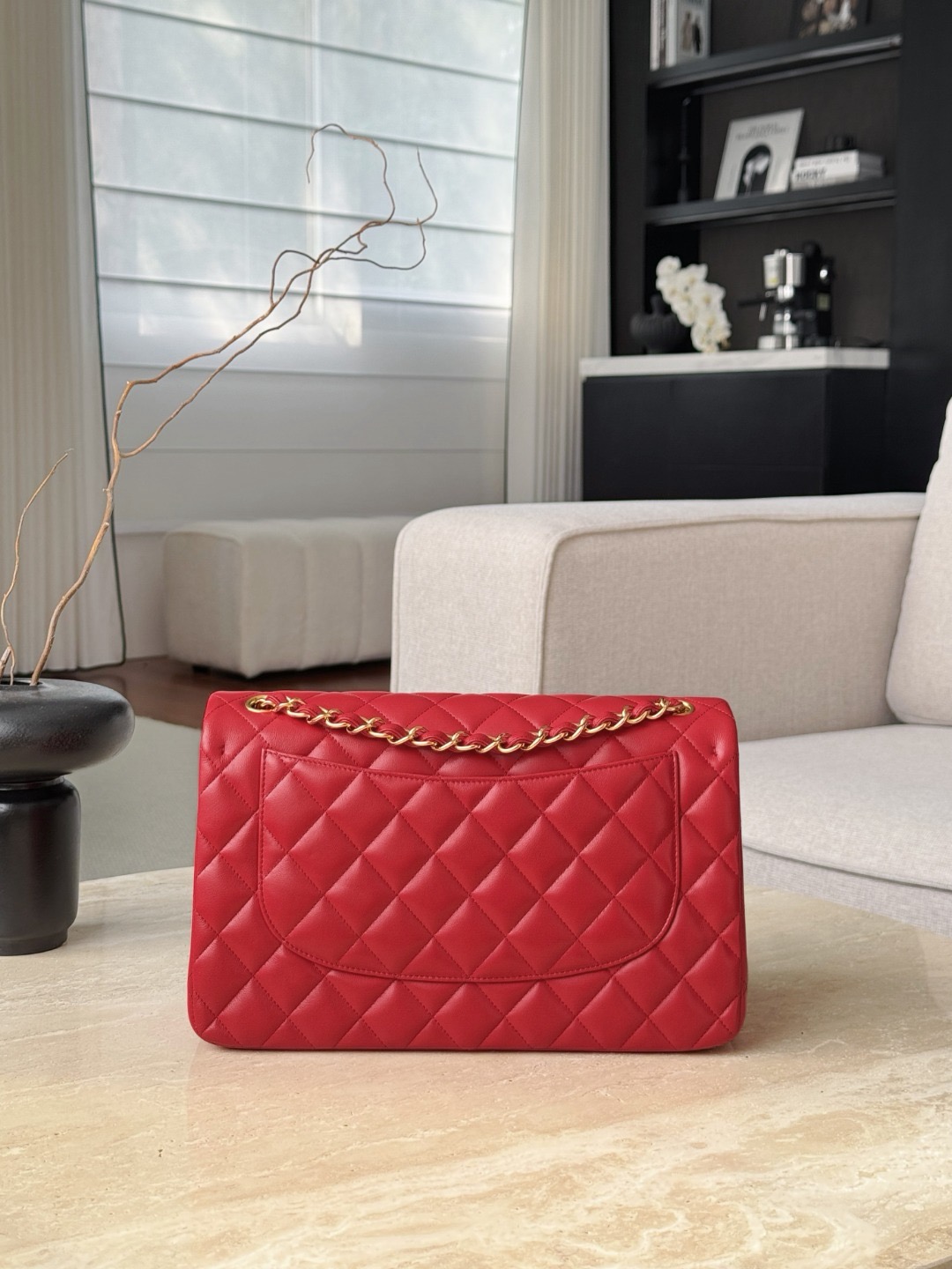 CHANEL Classic Flap Jumbo 30cm Caviar Leather - image 3