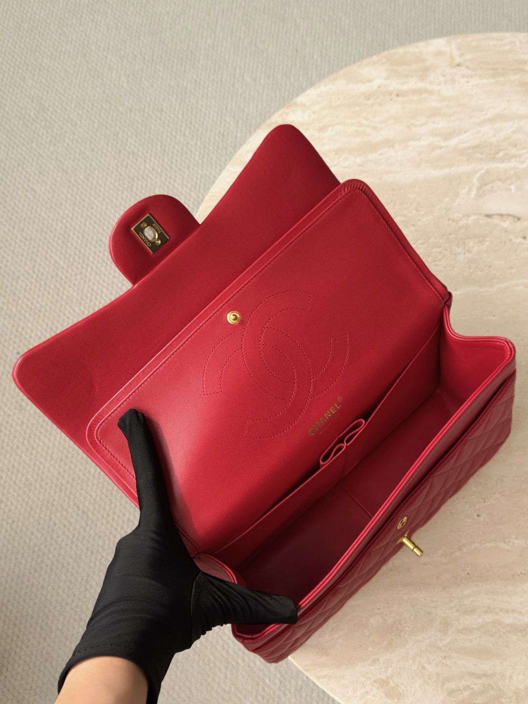 CHANEL Classic Flap Jumbo 30cm Caviar Leather - image 6
