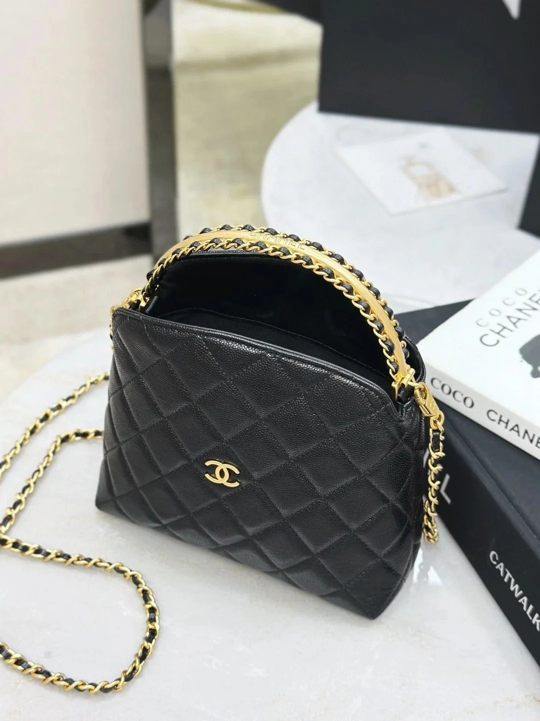CHANEL 24A Handle Bag - image 7