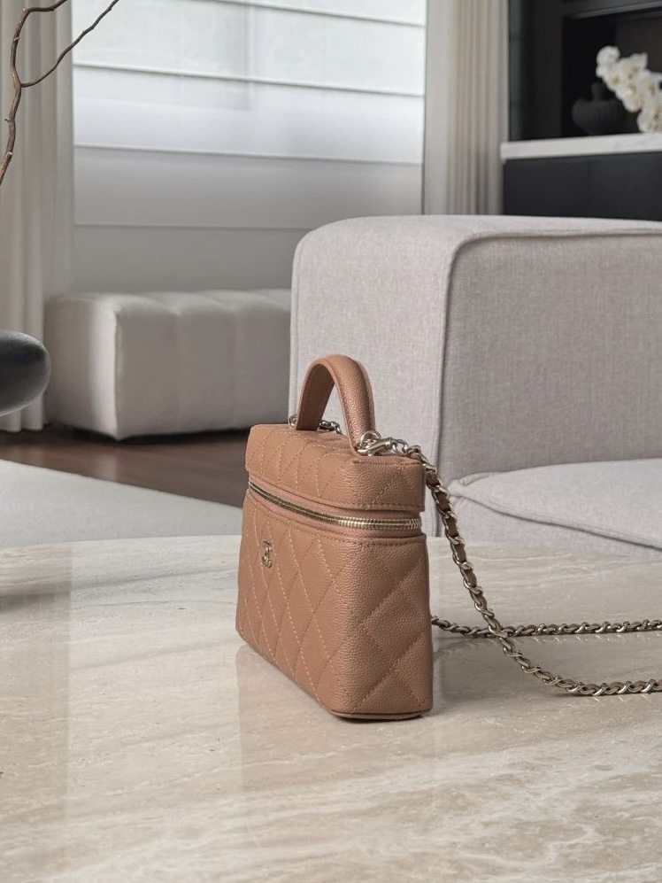 CHANEL 25P Vanity with chain – Grained calfskin - image 4
