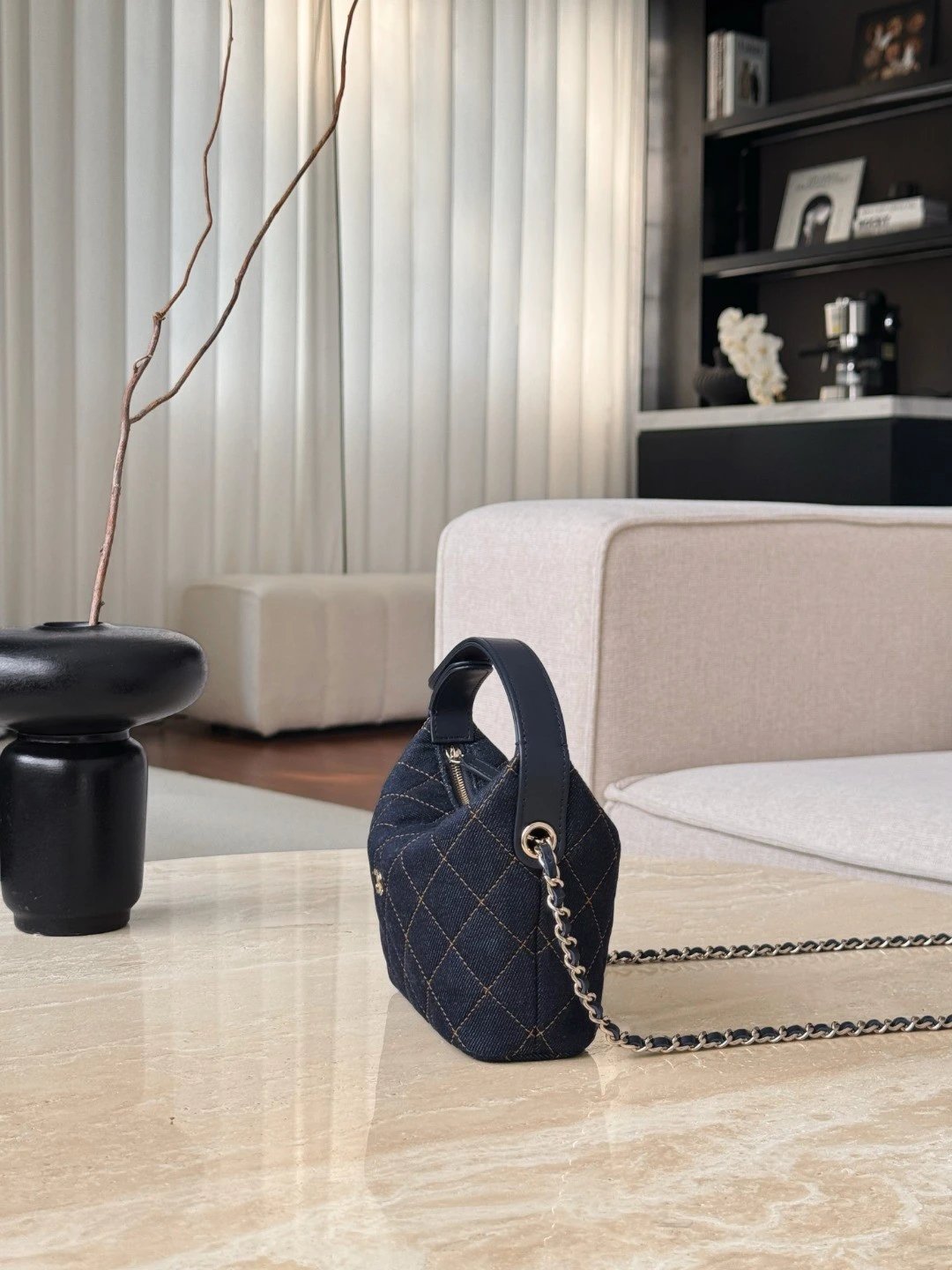 CHANEL Classic Clutch with Chain - image 4