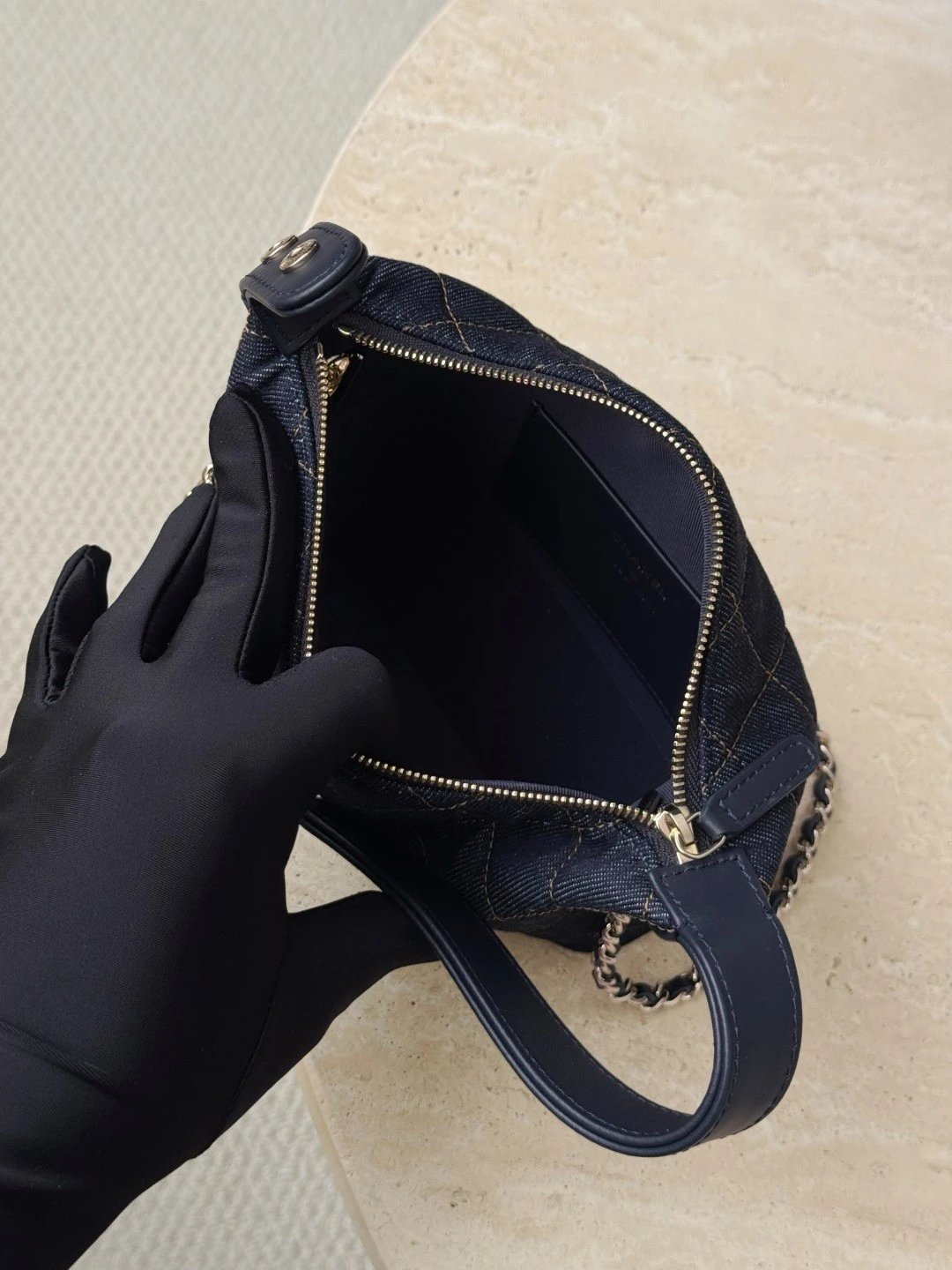 CHANEL Classic Clutch with Chain - image 6