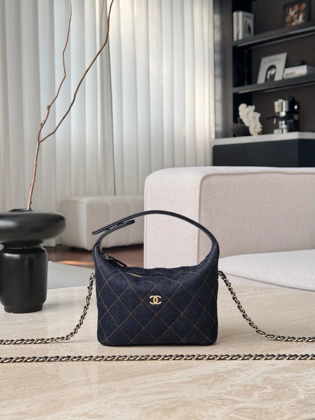 CHANEL Classic Clutch with Chain - image 2