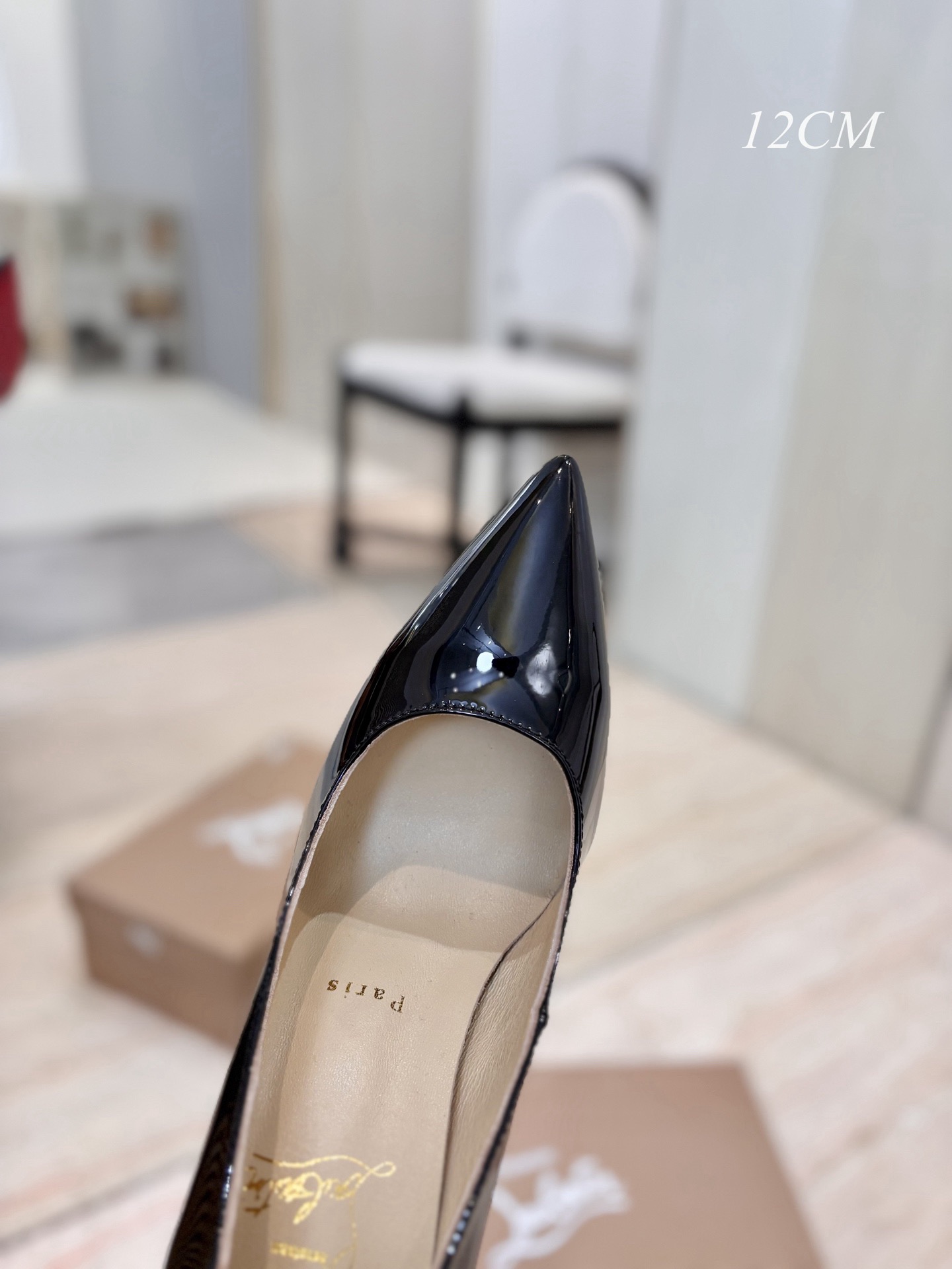 CL Patent Pigalle Follies 100 Pumps - image 9