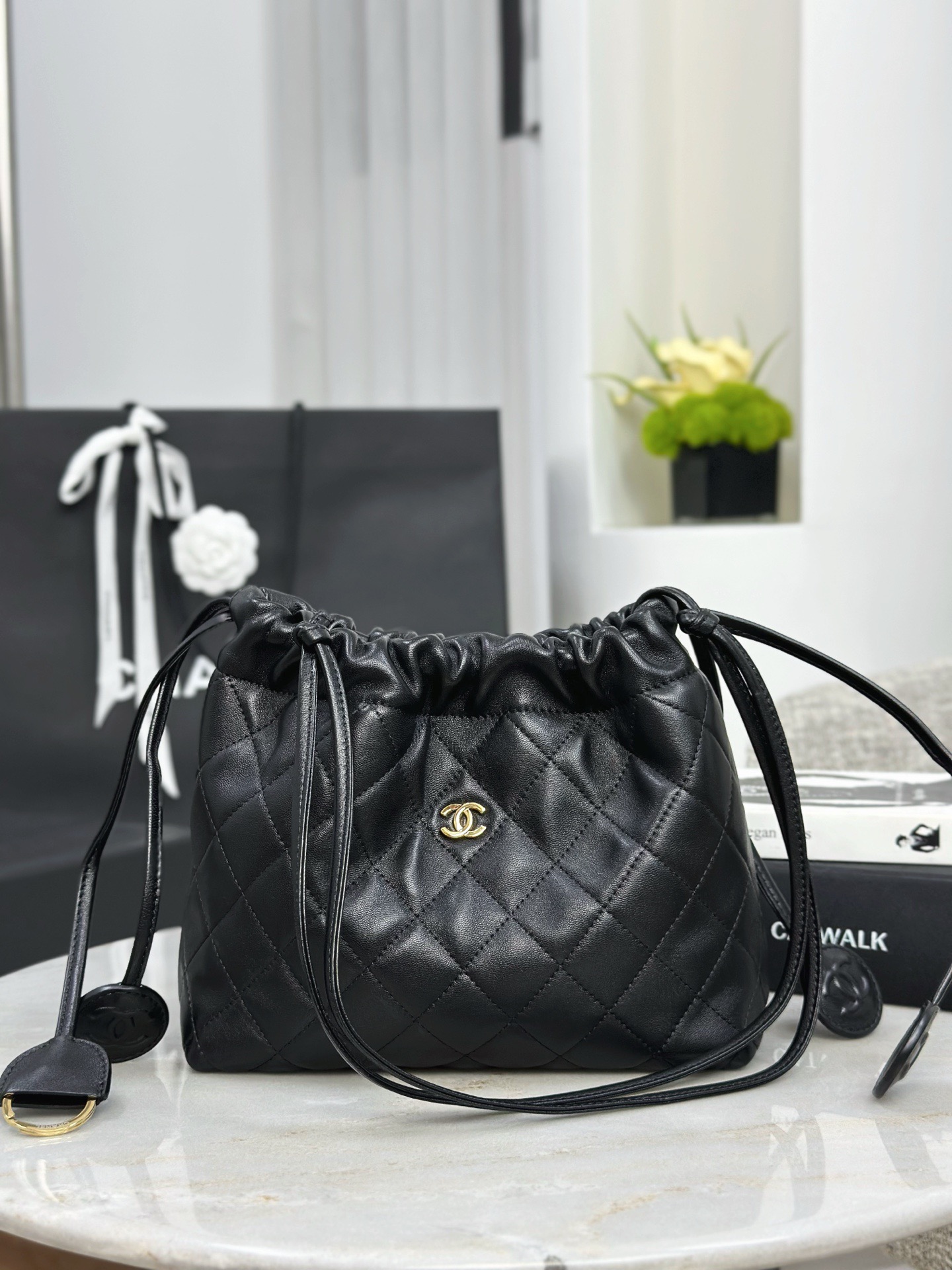 CHANEL Clutch with leather strap - image 1