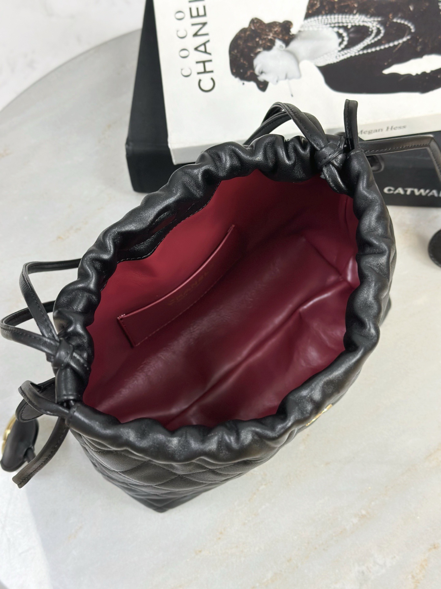 CHANEL Clutch with leather strap - image 6