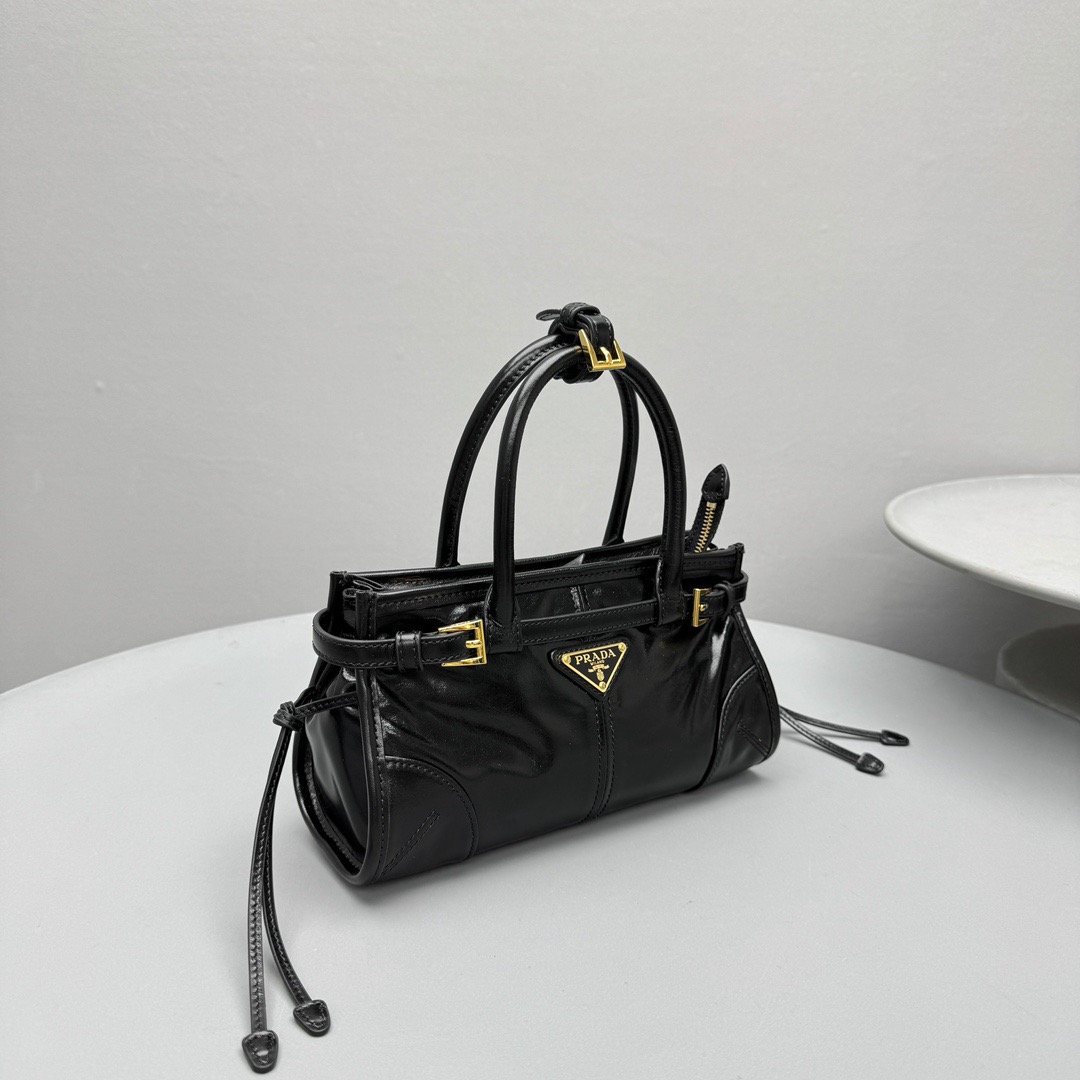 PRADA Bonnie leather mini handbag - image 3