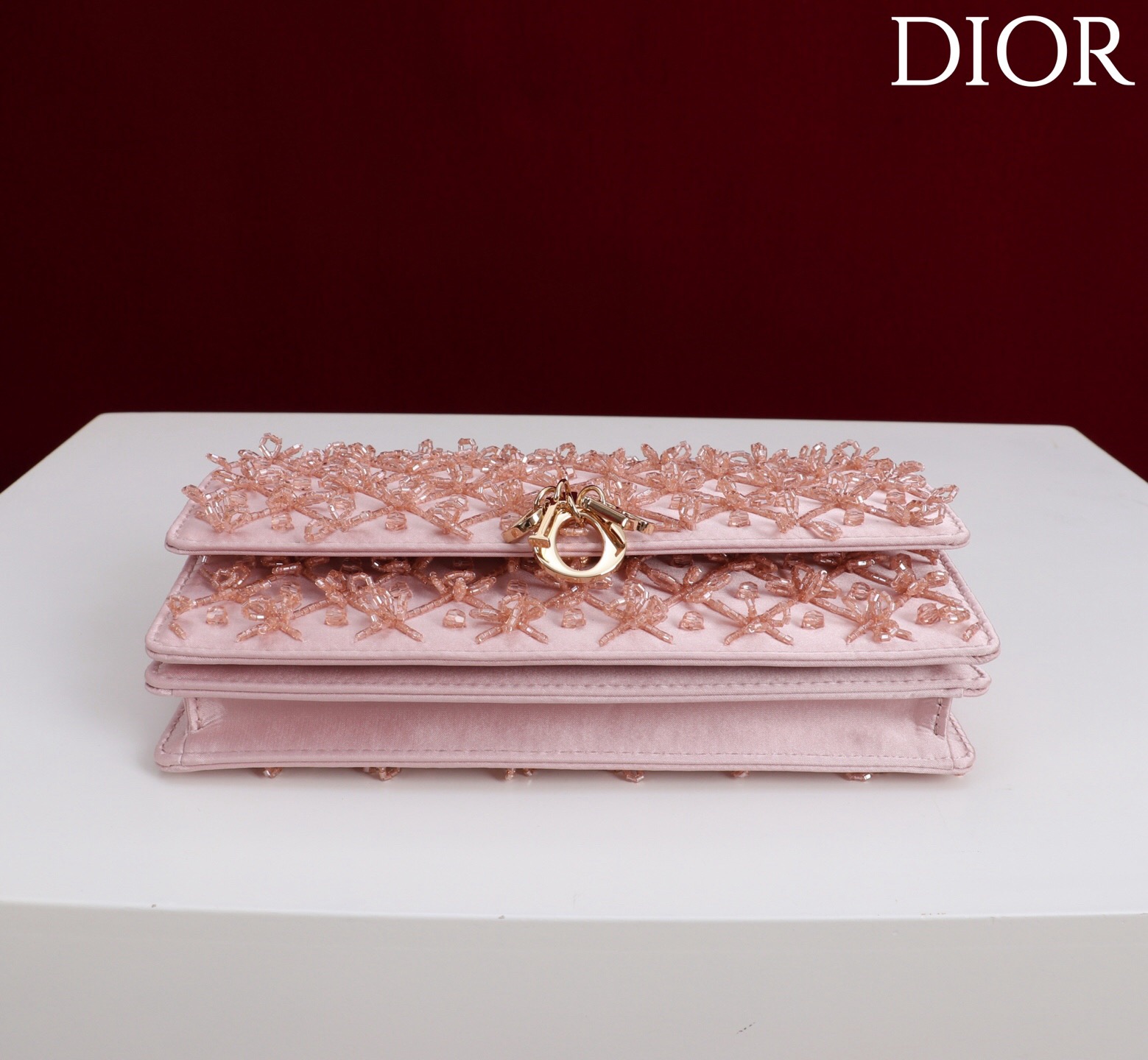 Mini My Dior Bag – Pink Satin - image 5