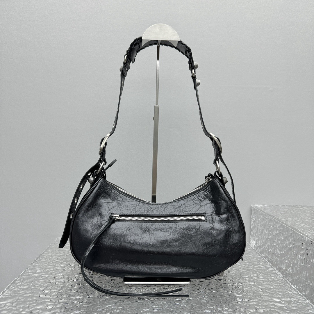 BALENCIAGA Le Cagole Shoulder Bag Small in Black - image 4