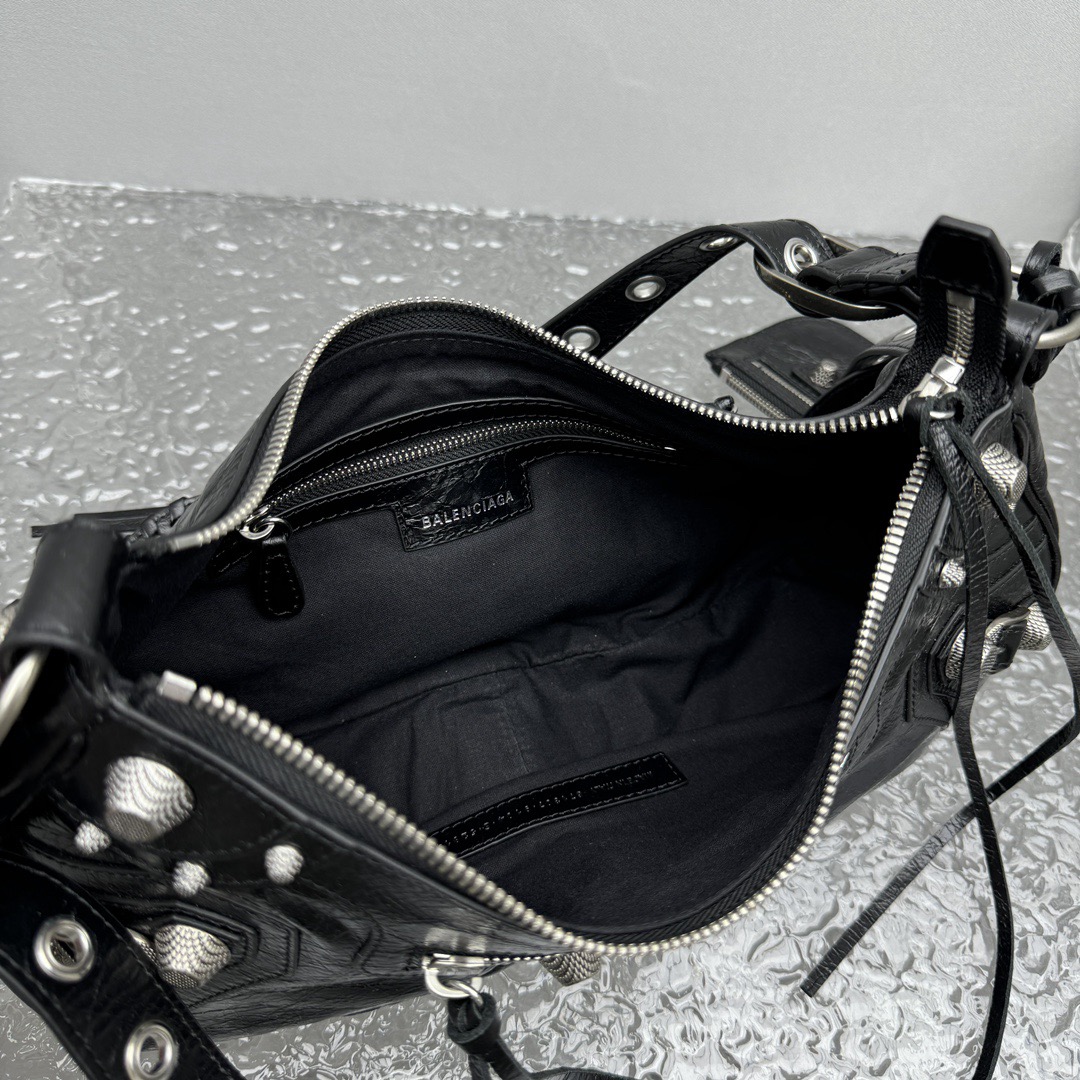 BALENCIAGA Le Cagole Shoulder Bag Small in Black - image 6