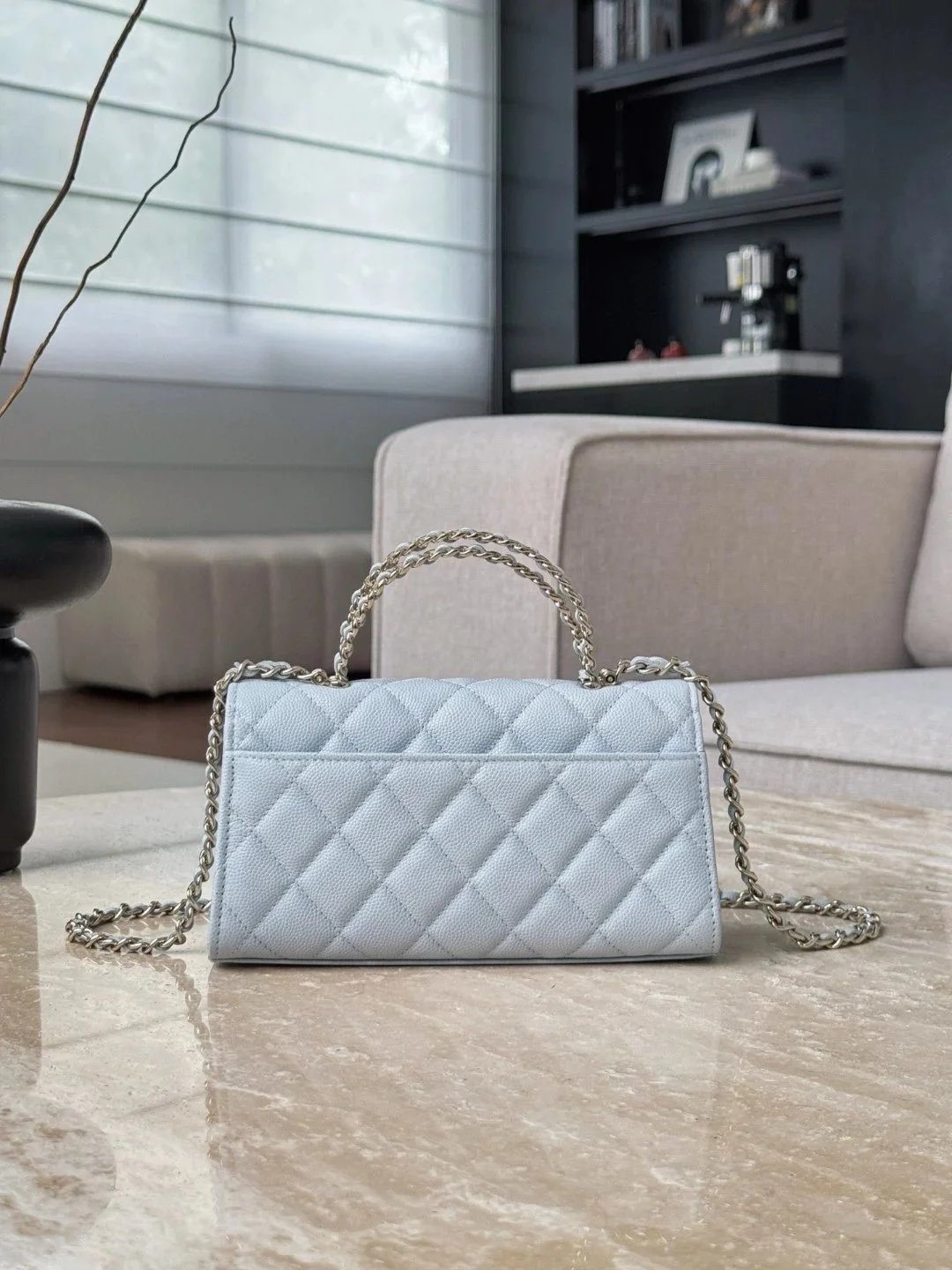 CHANEL Flap Phone Holder With Chain - image 3