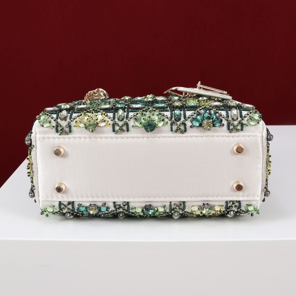 DIOR lady dior-tas Flower Cannages Calfskin - image 5