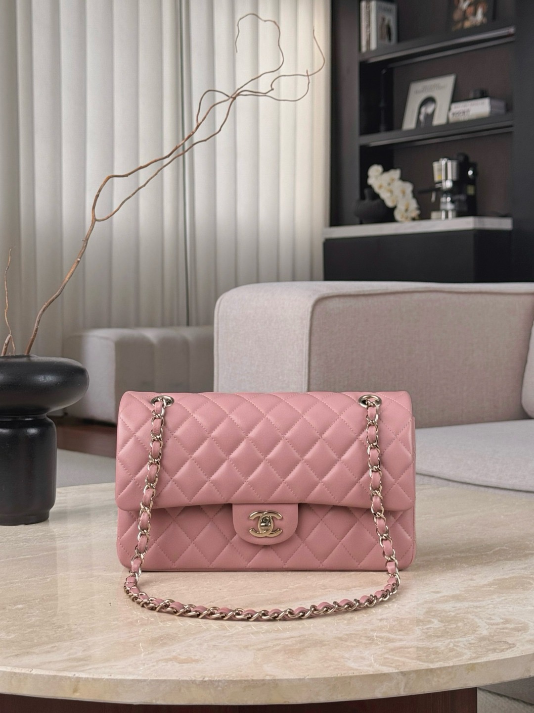 CHANEL Classique Flap Medium Lambskin - image 2
