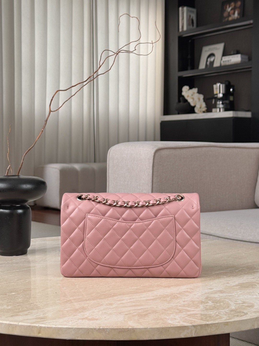 CHANEL Classique Flap Medium Lambskin - image 4