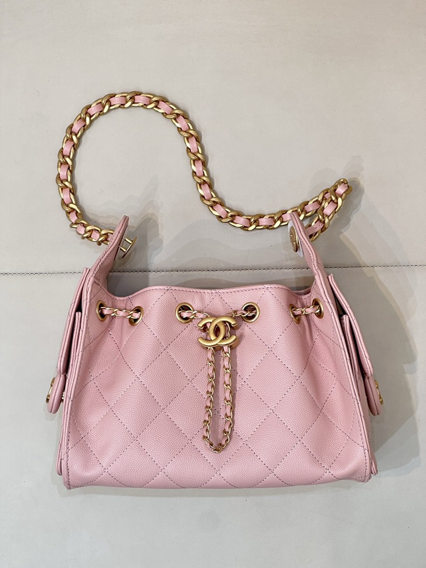 CHANEL 25bag Calfskin Sakura Pink MINI - image 2