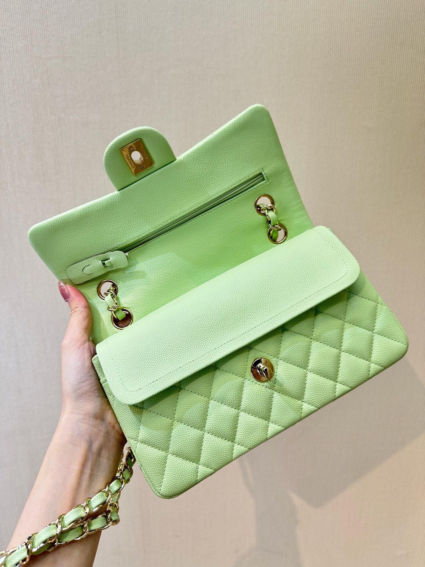 CHANEL Classic Flap Small Caviar Leather - image 5