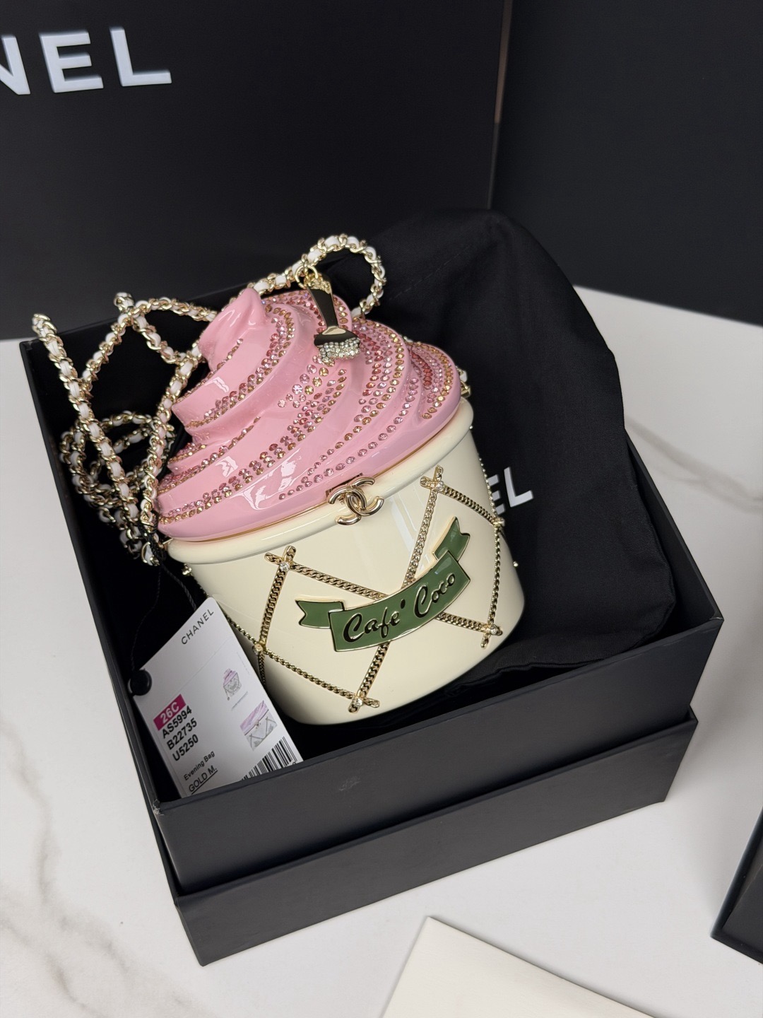 CHANEL 26C Ice Cream Minaudiere - image 2