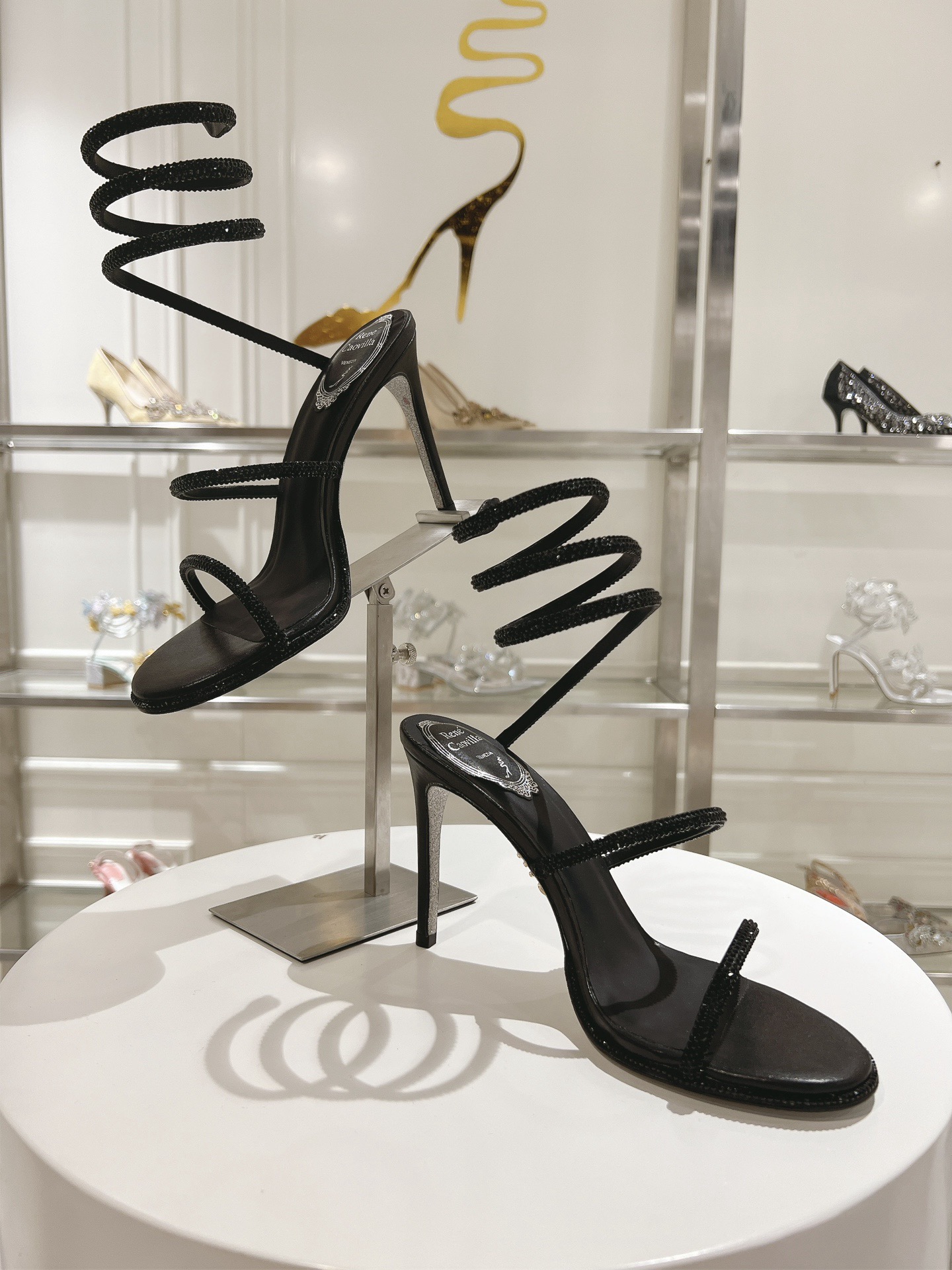 RENE  CAOVILLA Cleo Sandals - image 4