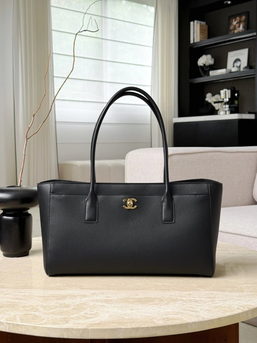CHANEL Small Shopping Bag Calfskin - image 2