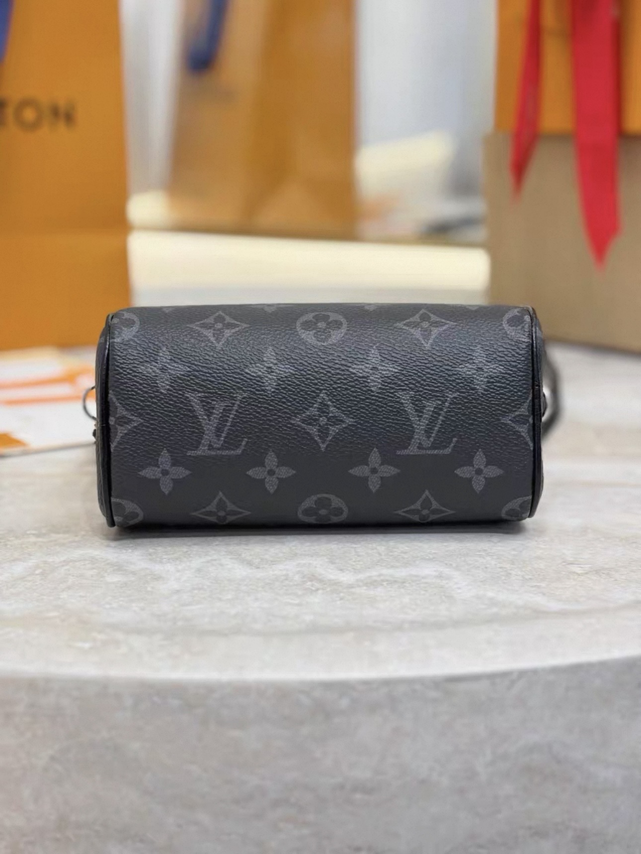 LV Nano Speedy In All Black M26573 - image 4