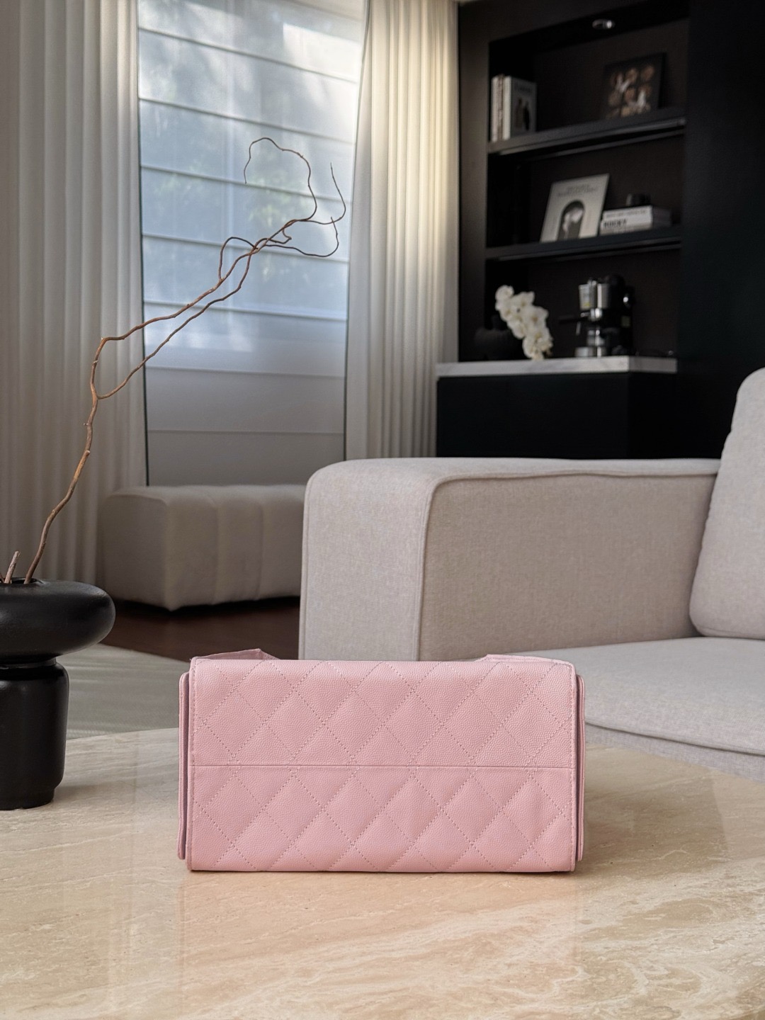 CHANEL 25A Hobo Bag Caviar leather In Light Pink - image 5
