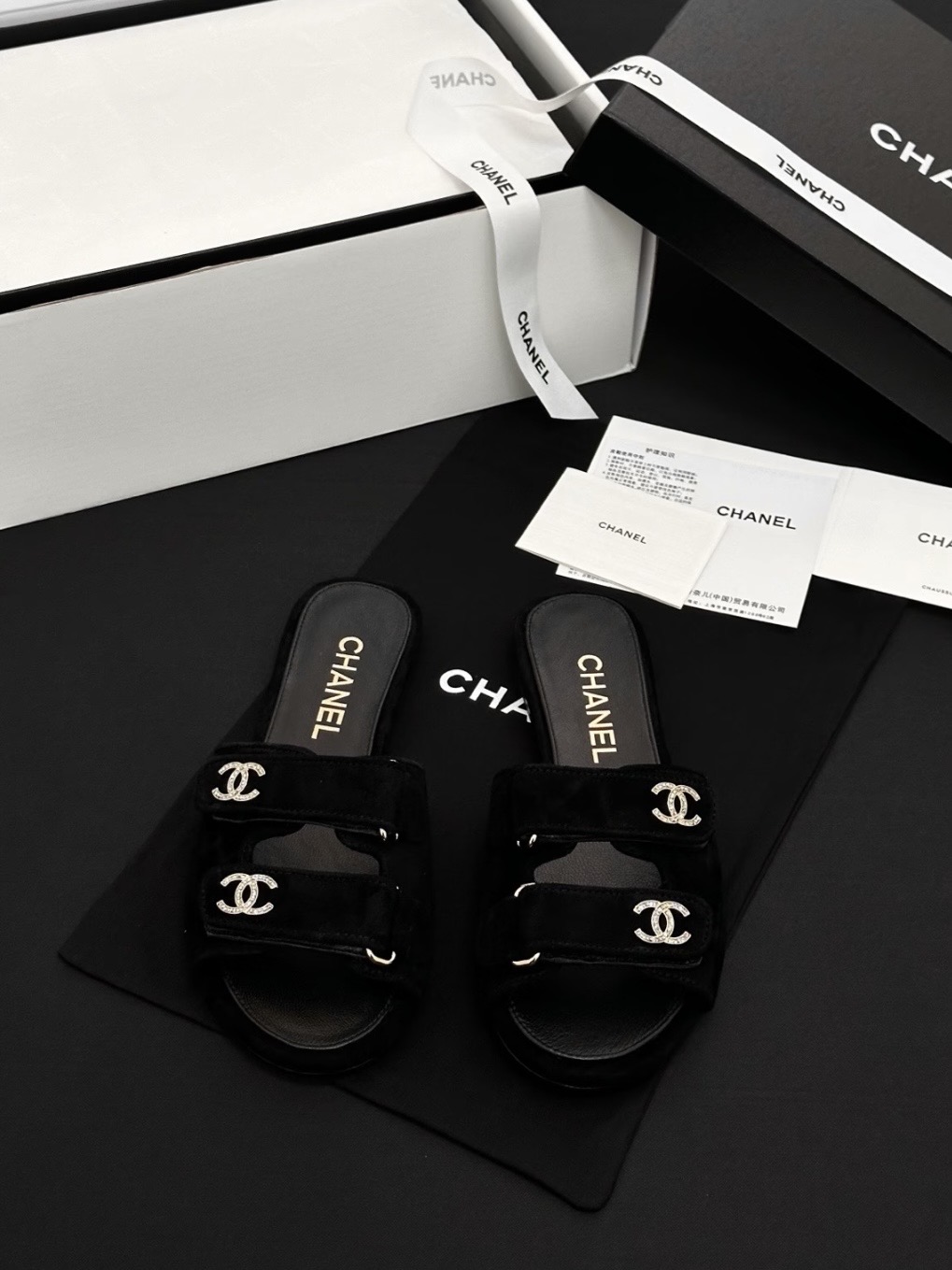 CHANEL Mules Suede Kidskin - image 2