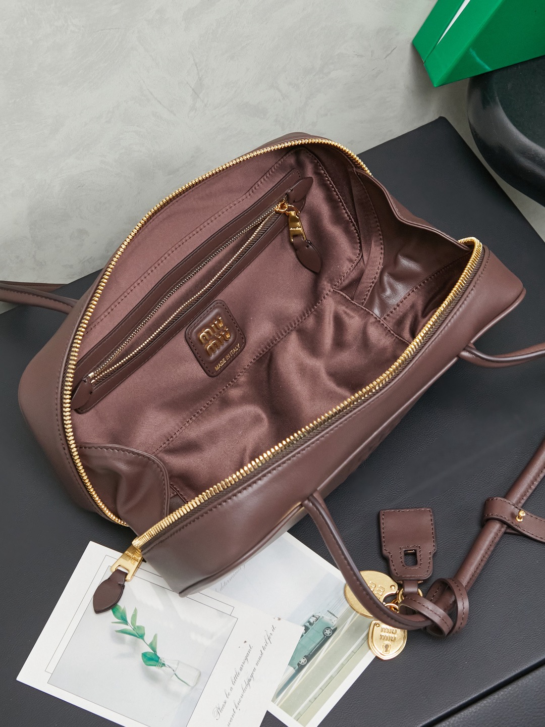 MIUMIU Beau nappa leather bag - image 6