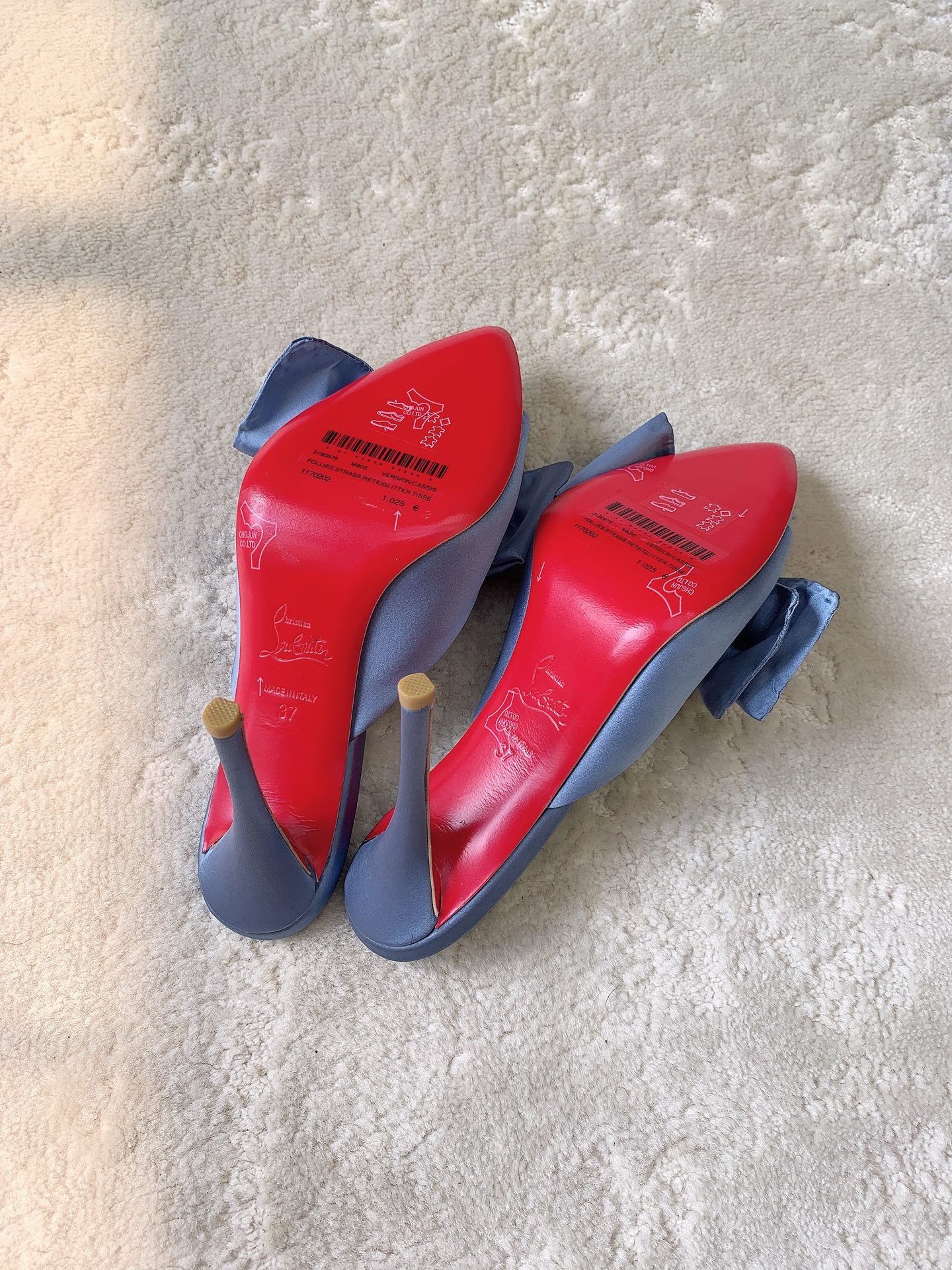 CL Mulazee bow-detail silk taffeta mules - image 6