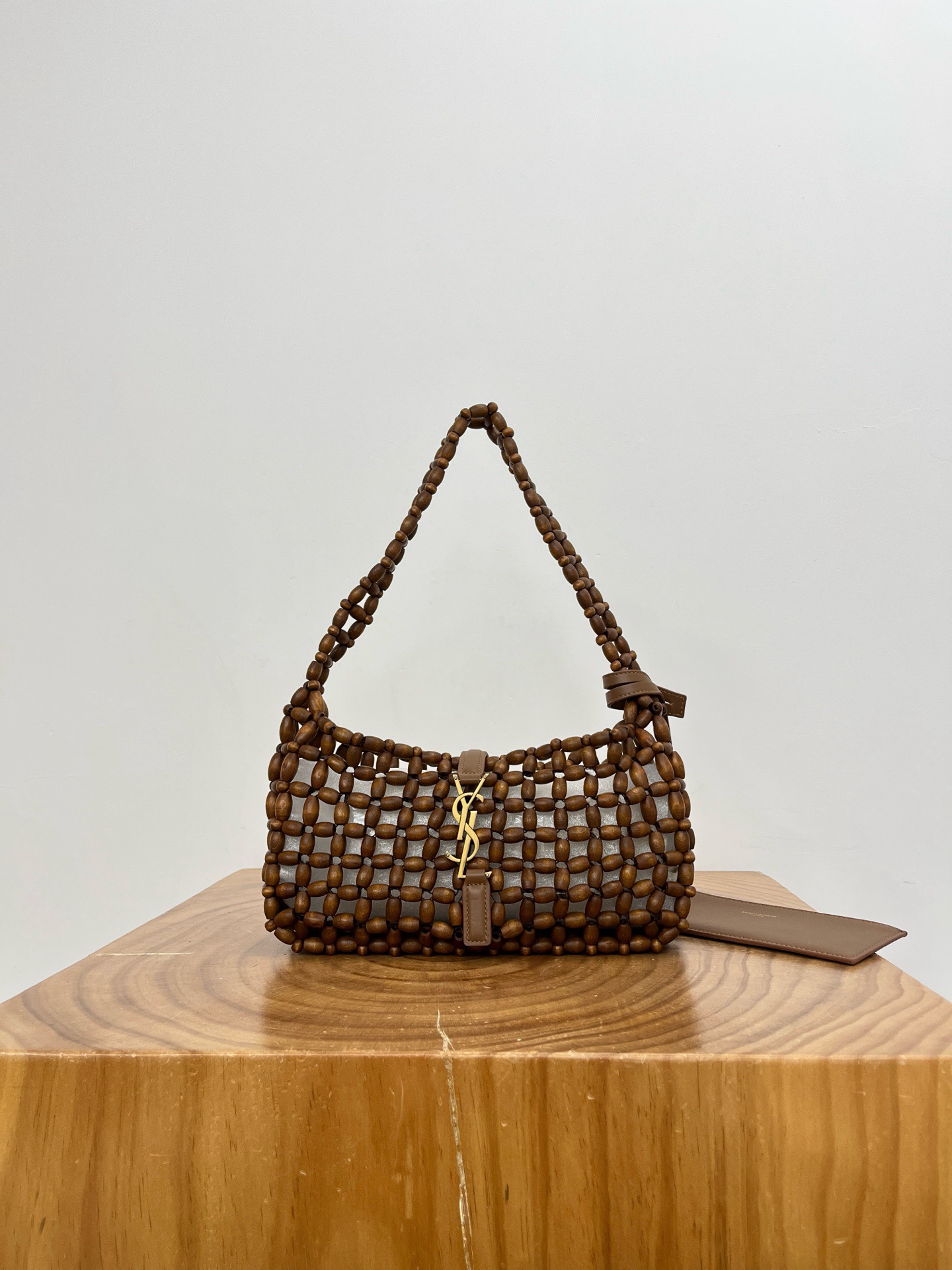 YSL LE 5 À 7 in wood beads - image 2