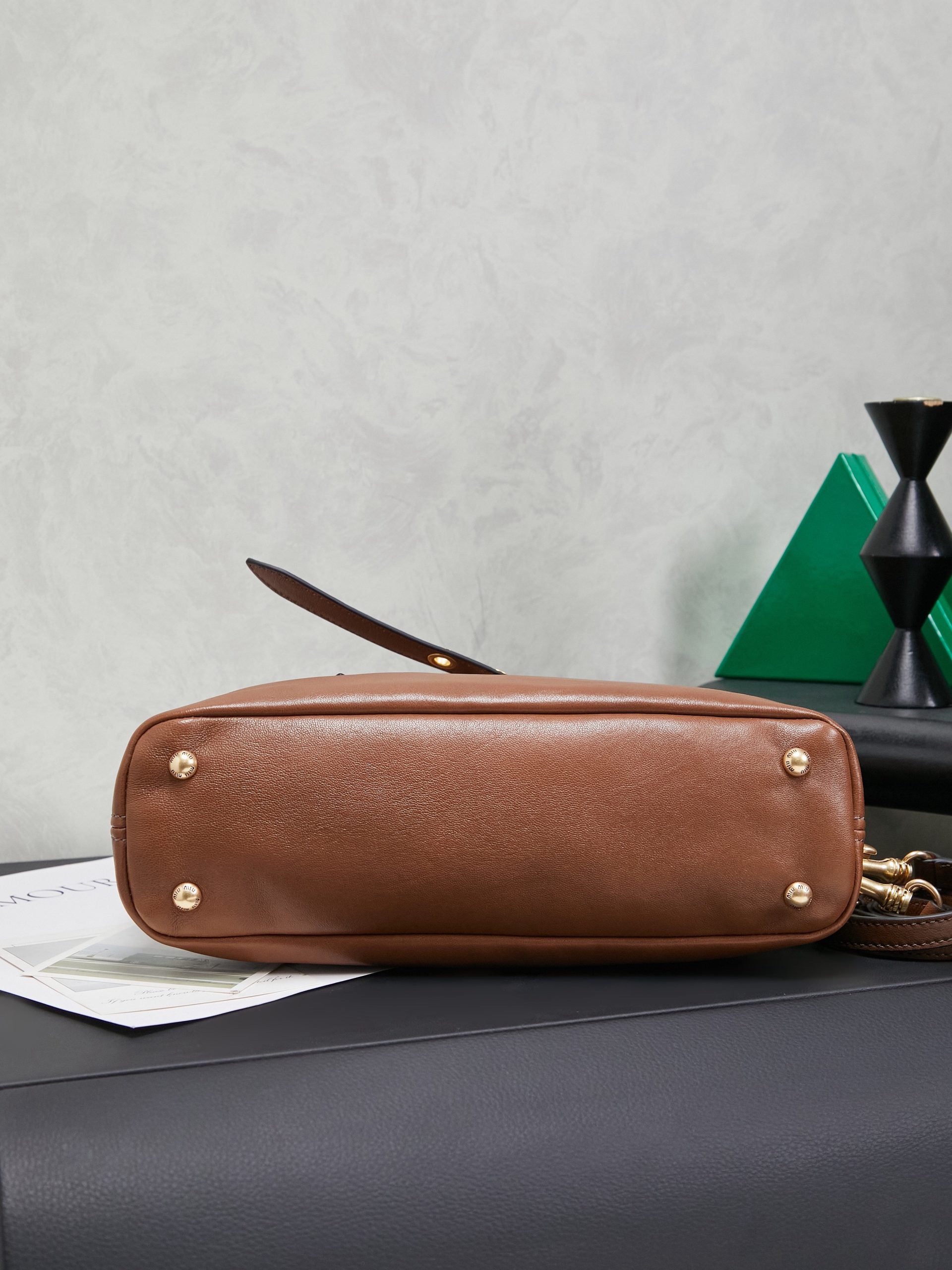MIUMIU FROM THE RUNWAY Aventure nappa leather top-handle bag Medium - image 5