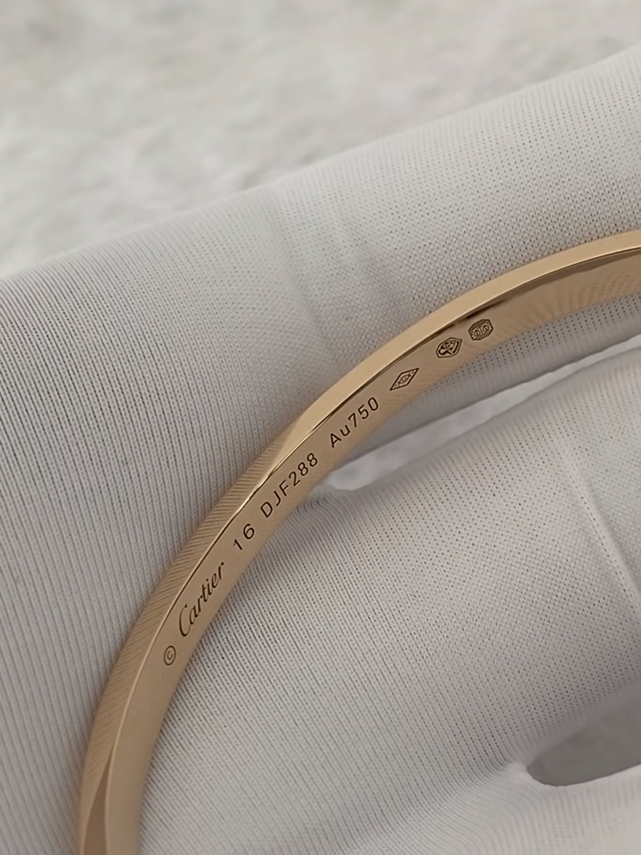 Cartier Love Bracelet Narrow version 4 Diamonds - image 7
