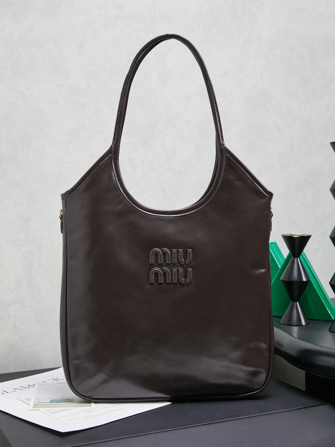 MIUMIU Ivy leather bag - image 2