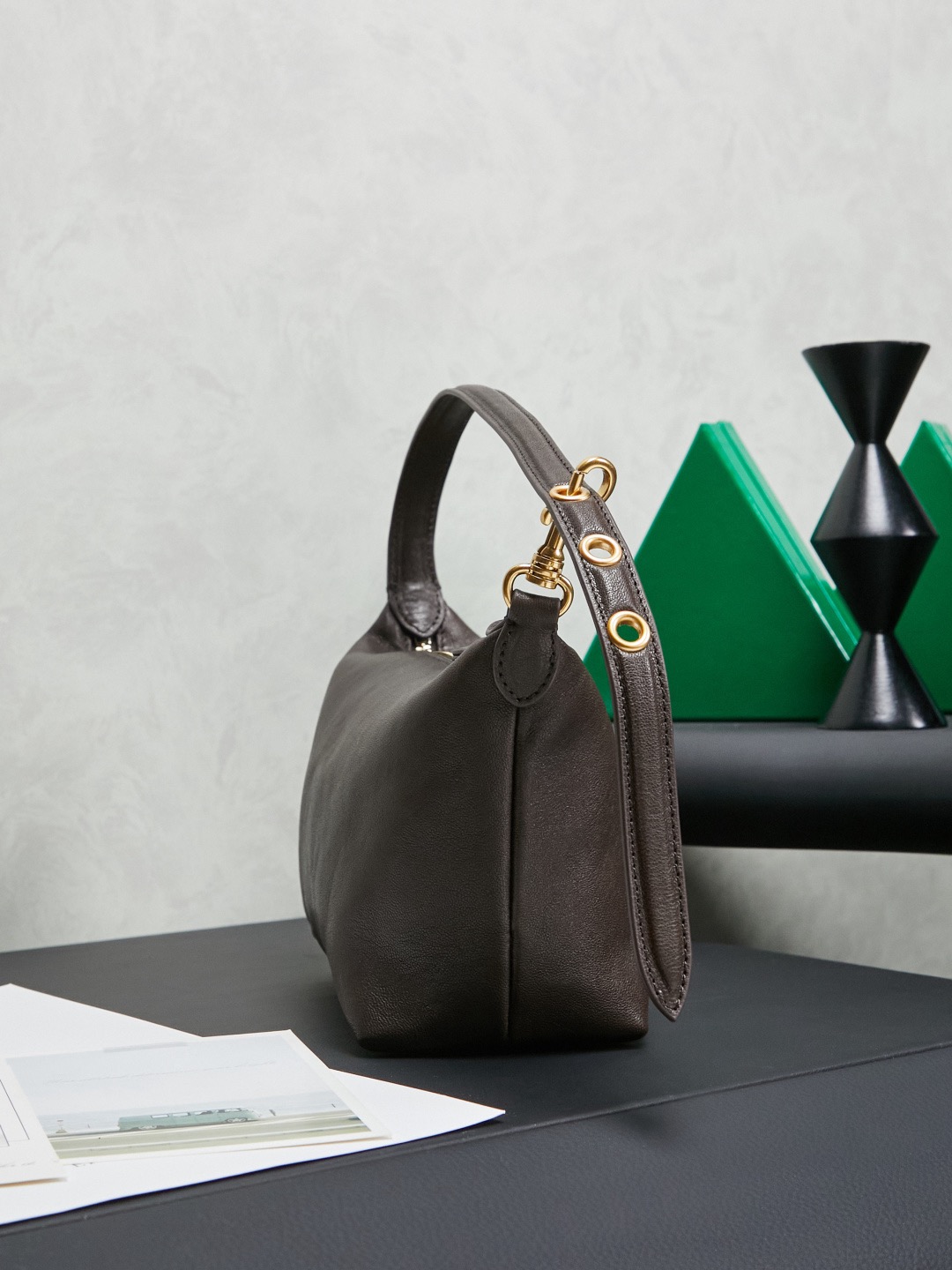 MIUMIU Nappa leather pouch - image 4