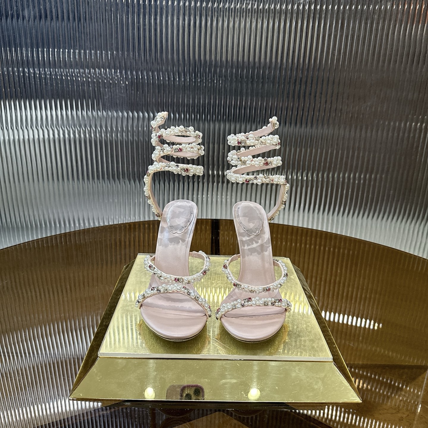 RC GOLDEN POWDER PINK SANDAL 80 - image 2