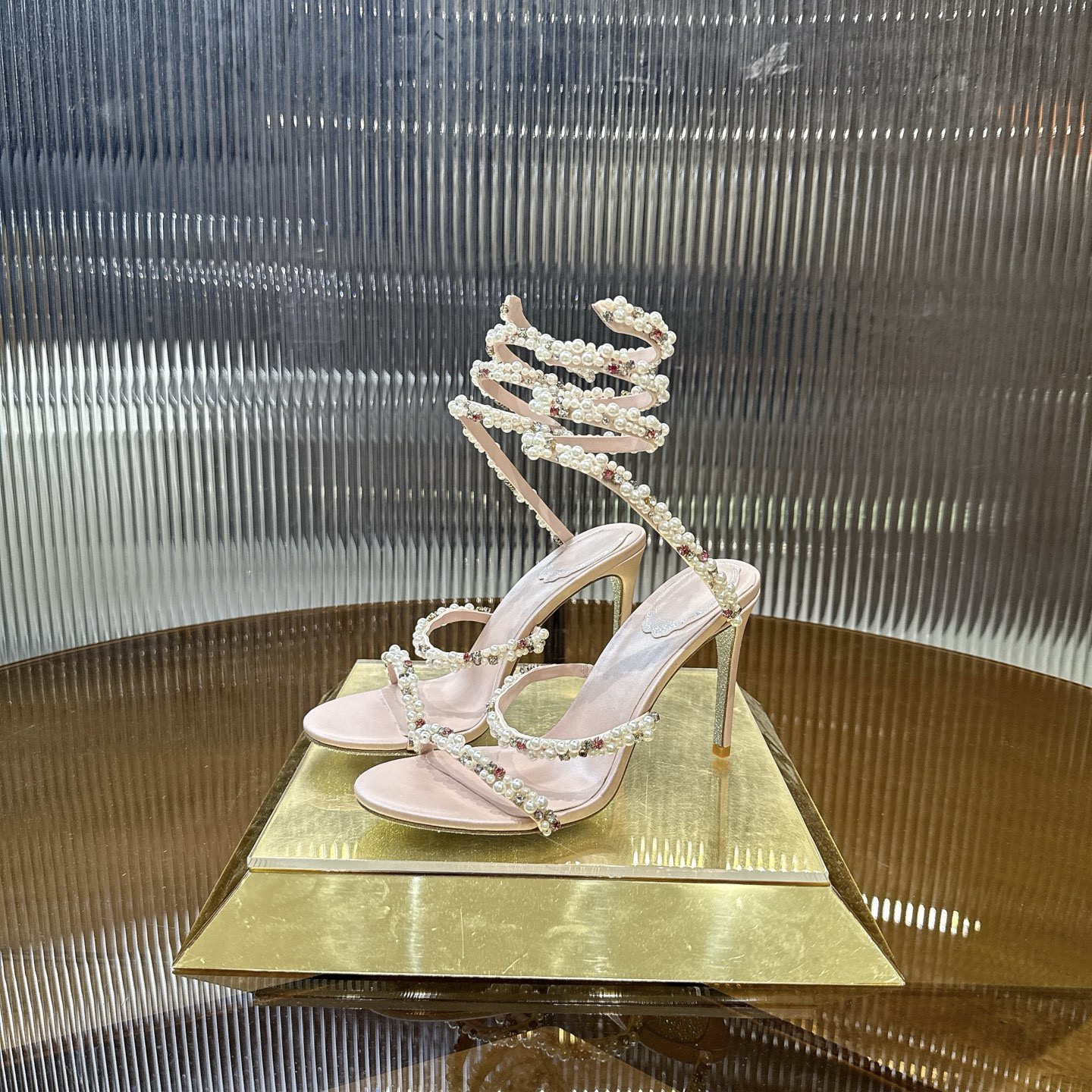 RC GOLDEN POWDER PINK SANDAL 80 - image 3